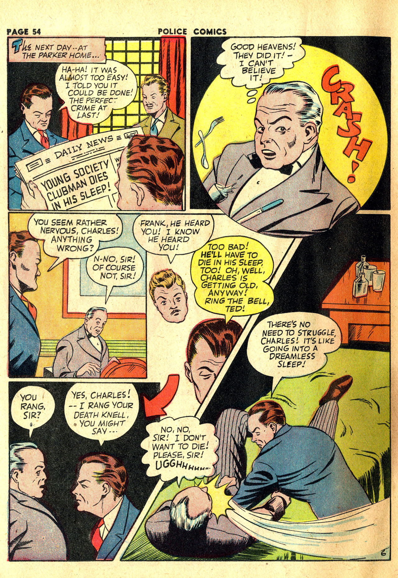 Read online Police Comics comic -  Issue #20 - 56