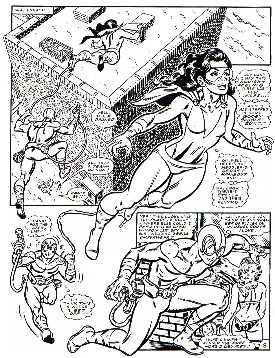 Read online Don Simpson's Bizarre Heroes comic -  Issue #3 - 10