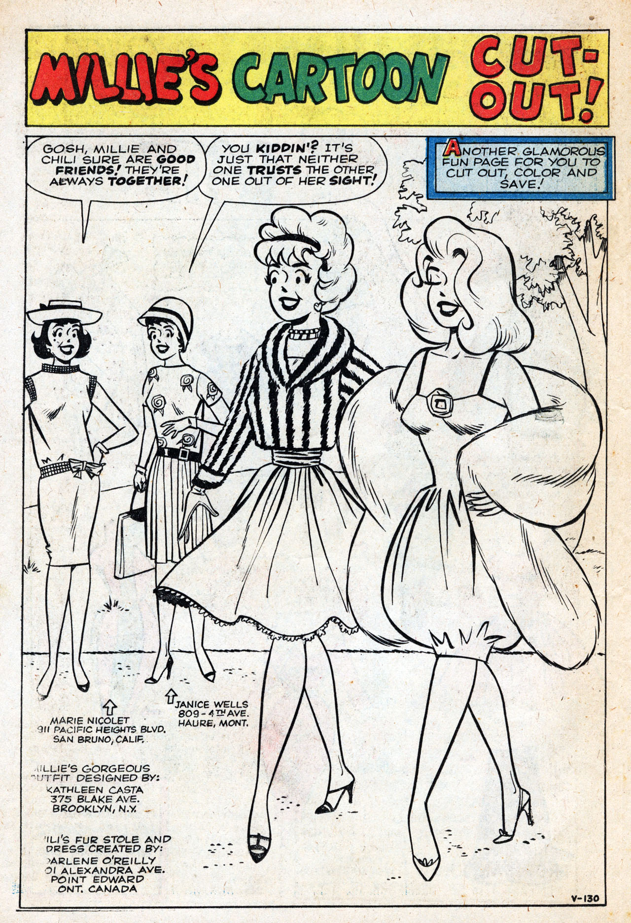 Read online Millie the Model comic -  Issue #102 - 18