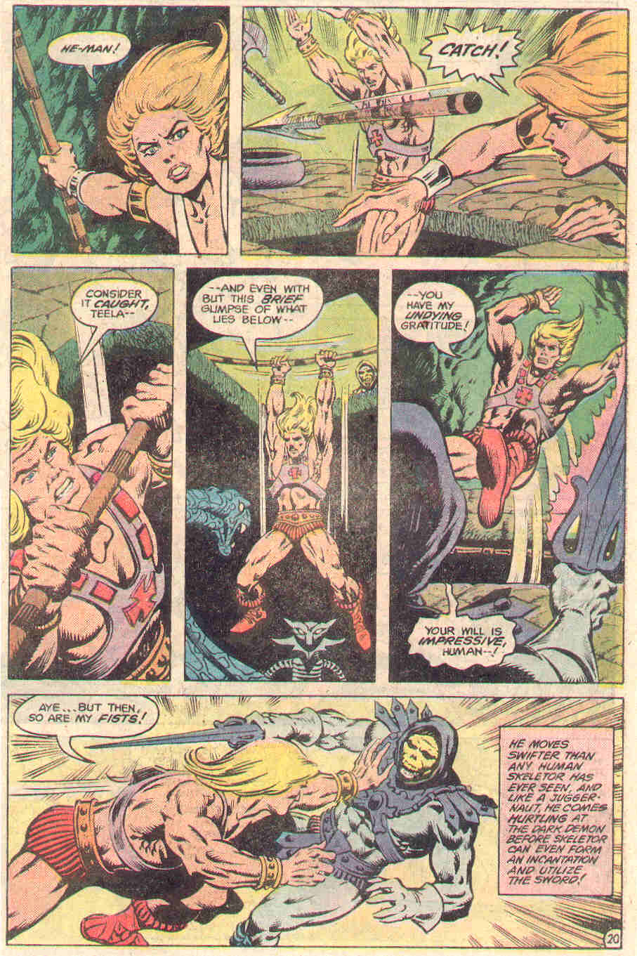 Read online Masters of the Universe (1982) comic -  Issue #3 - 21