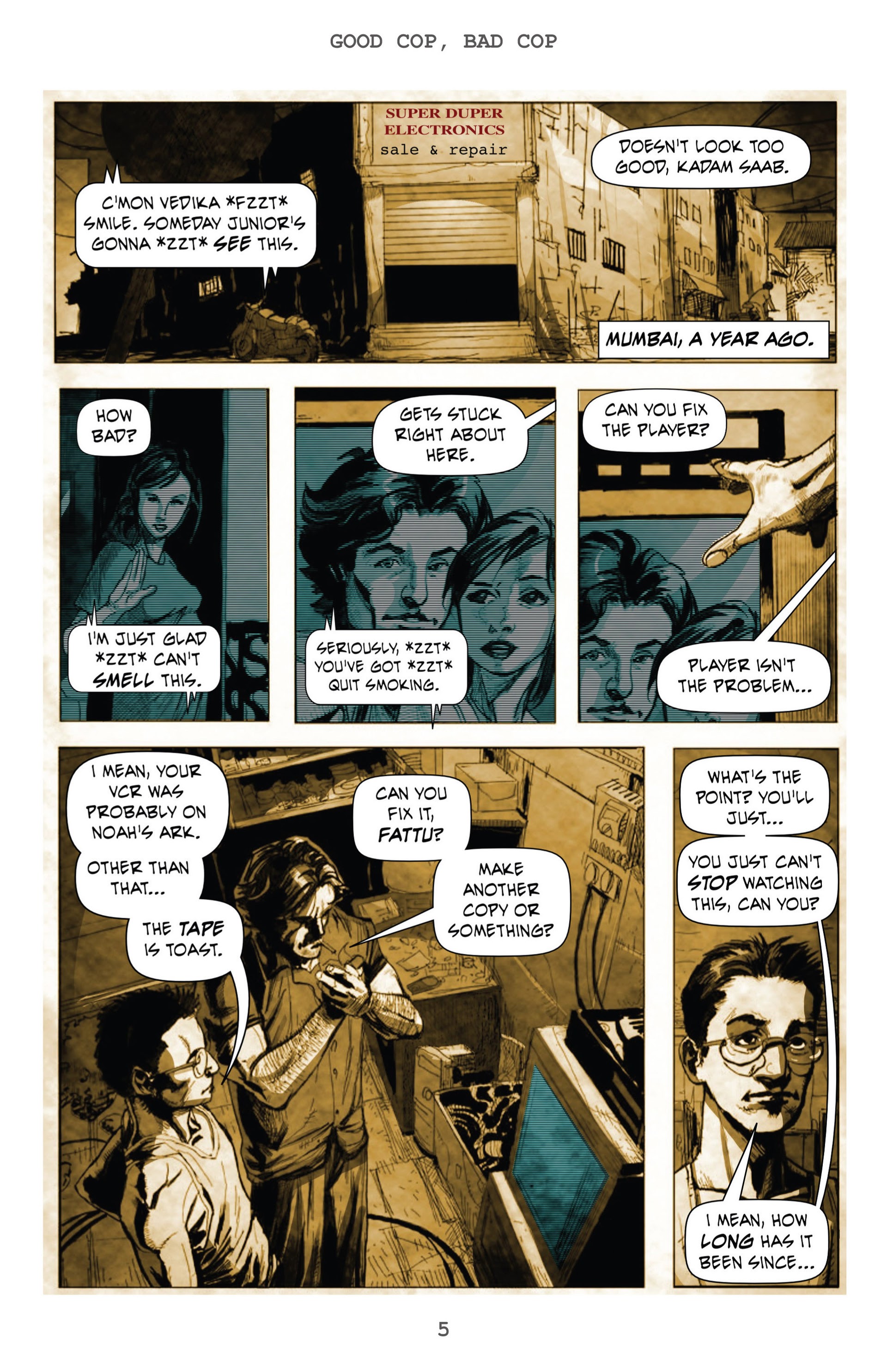 Read online Mumbai Confidential comic -  Issue #3 - 5