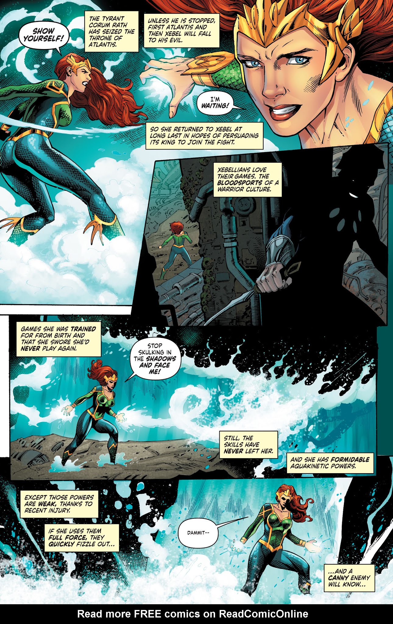 Read online Mera: Queen of Atlantis comic -  Issue #5 - 5