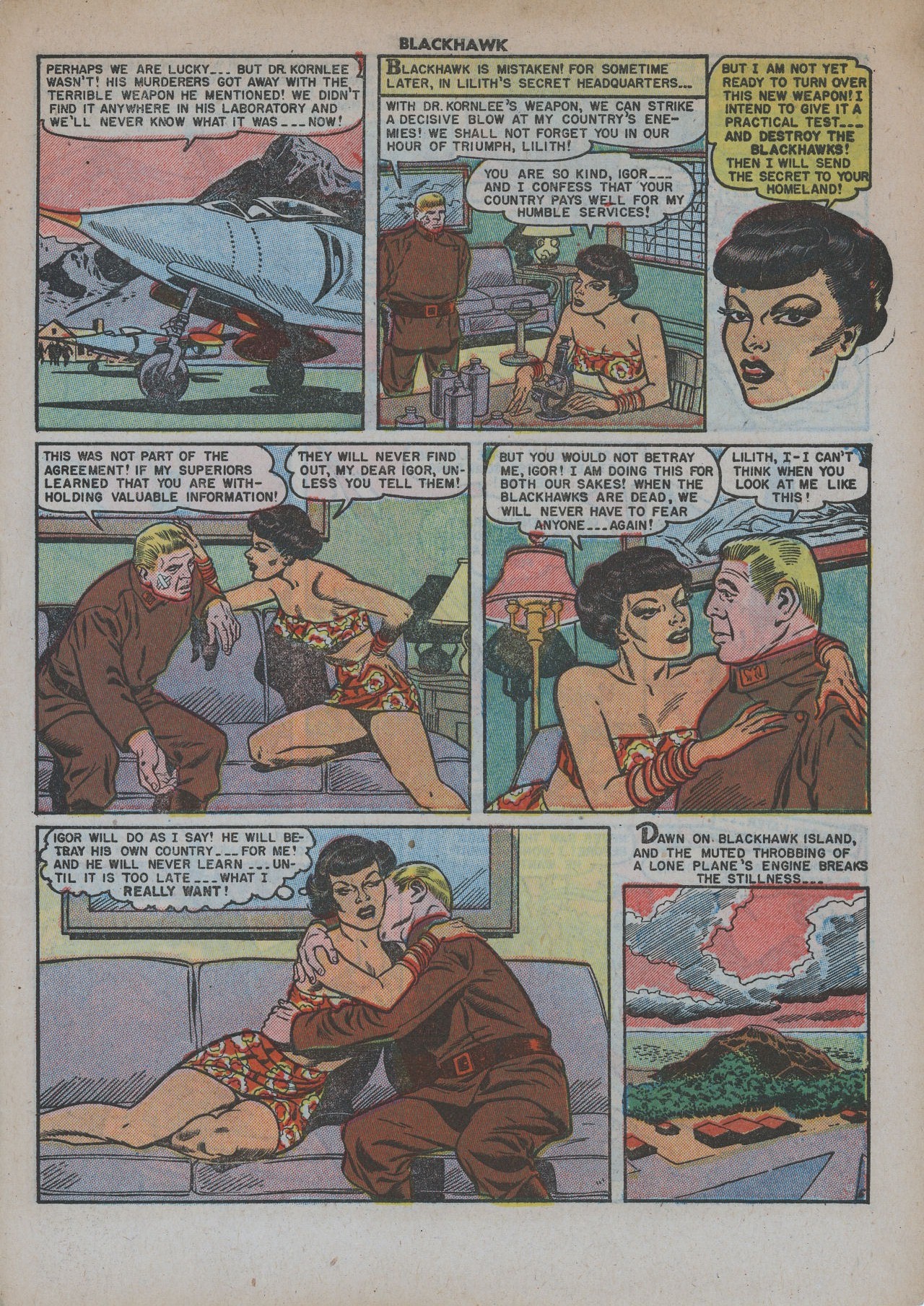 Read online Blackhawk (1957) comic -  Issue #39 - 7