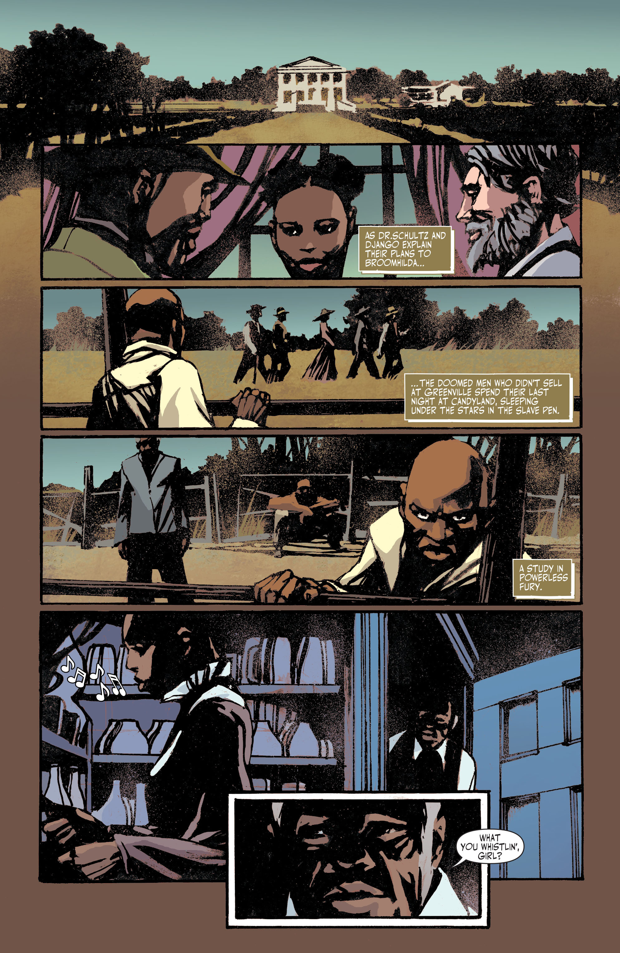 Read online Django Unchained comic -  Issue #5 - 31