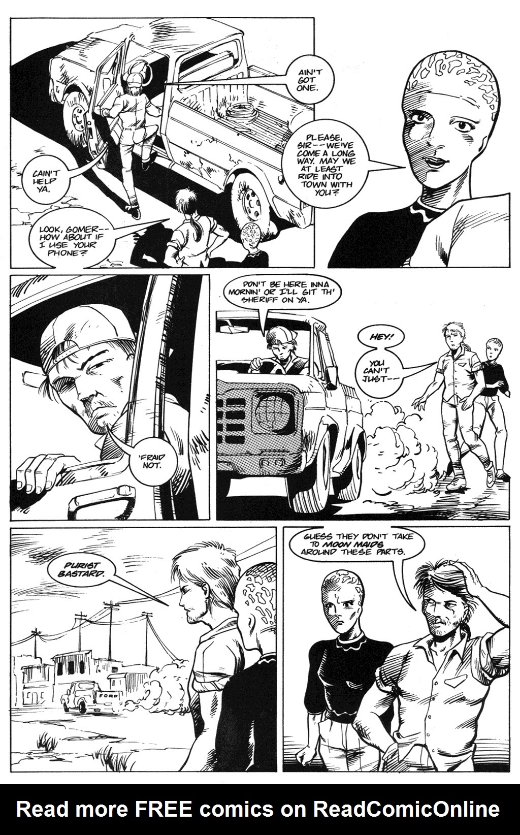 Read online Alien Nation: The First Comers comic -  Issue #3 - 7
