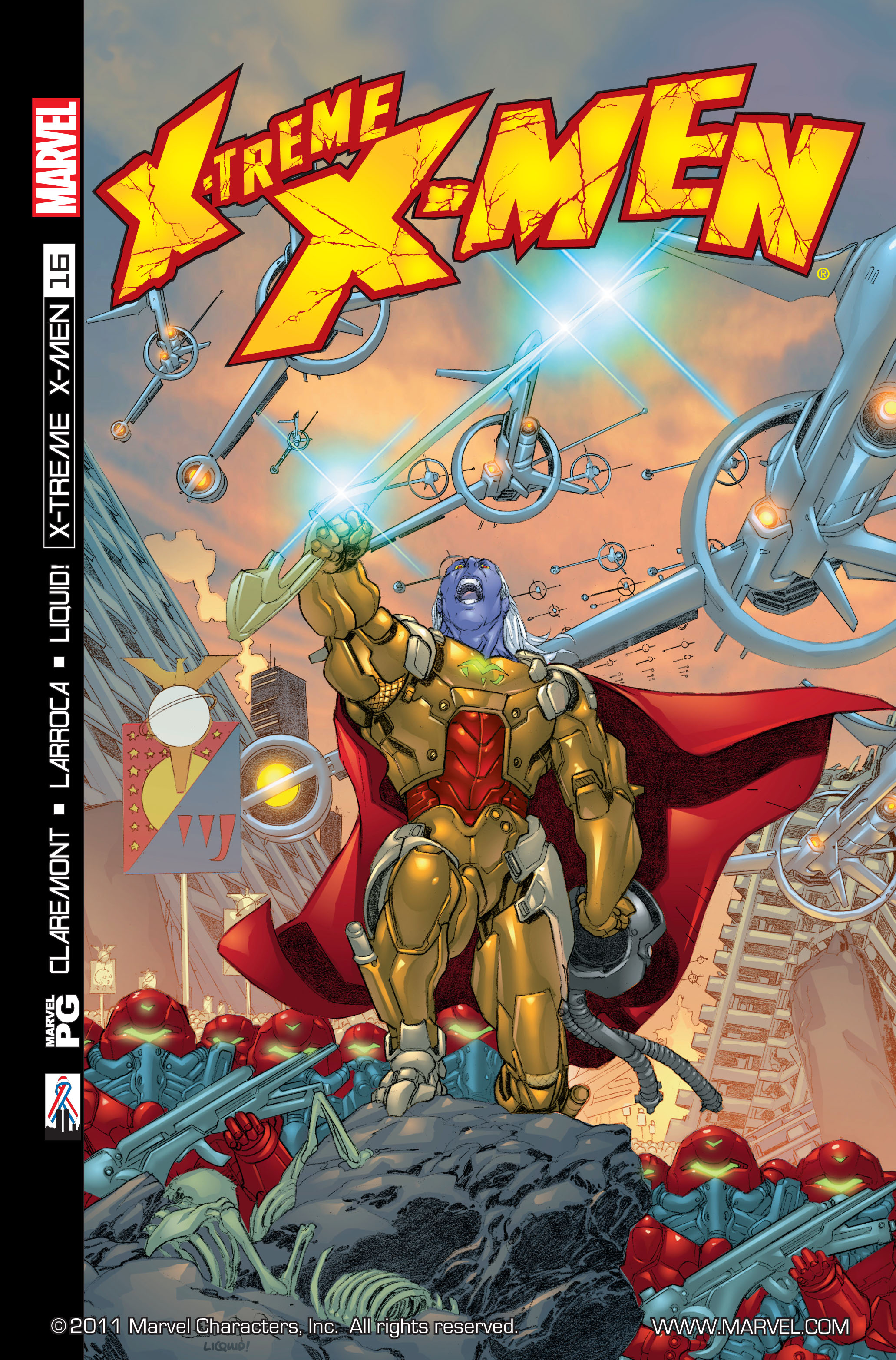 Read online X-Treme X-Men (2001) comic -  Issue #16 - 1