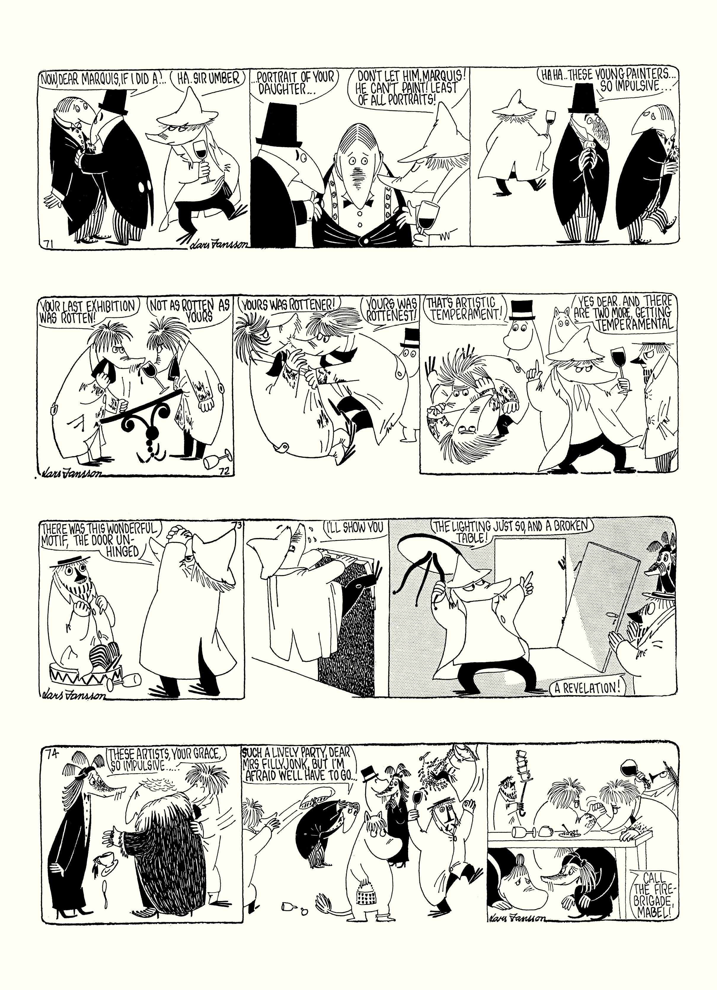 Read online Moomin: The Complete Lars Jansson Comic Strip comic -  Issue # TPB 8 - 45