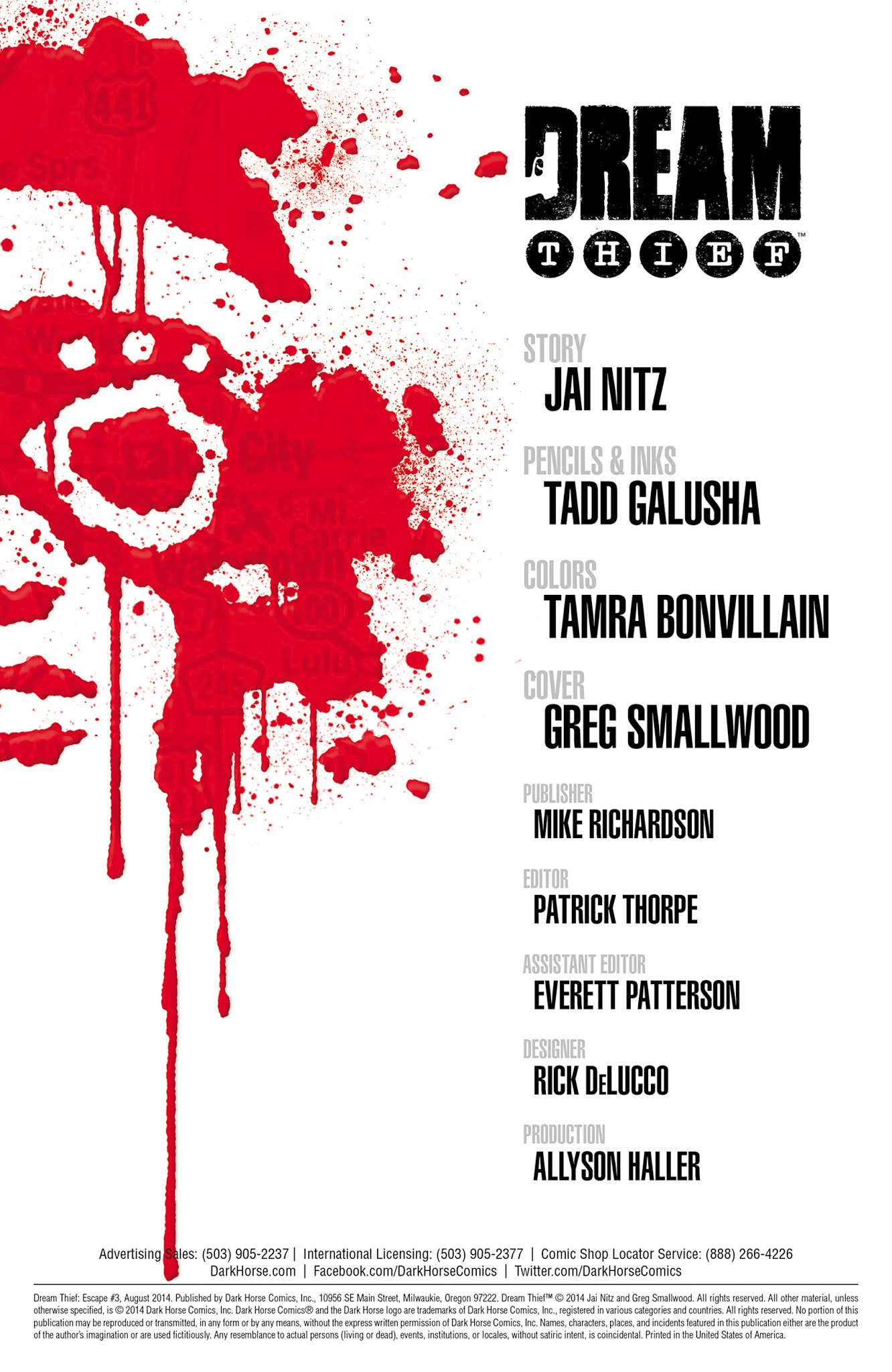 Read online Dream Thief: Escape comic -  Issue #3 - 2