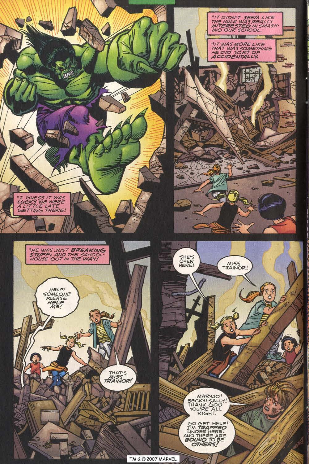 Read online Hulk (1999) comic -  Issue #5 - 6