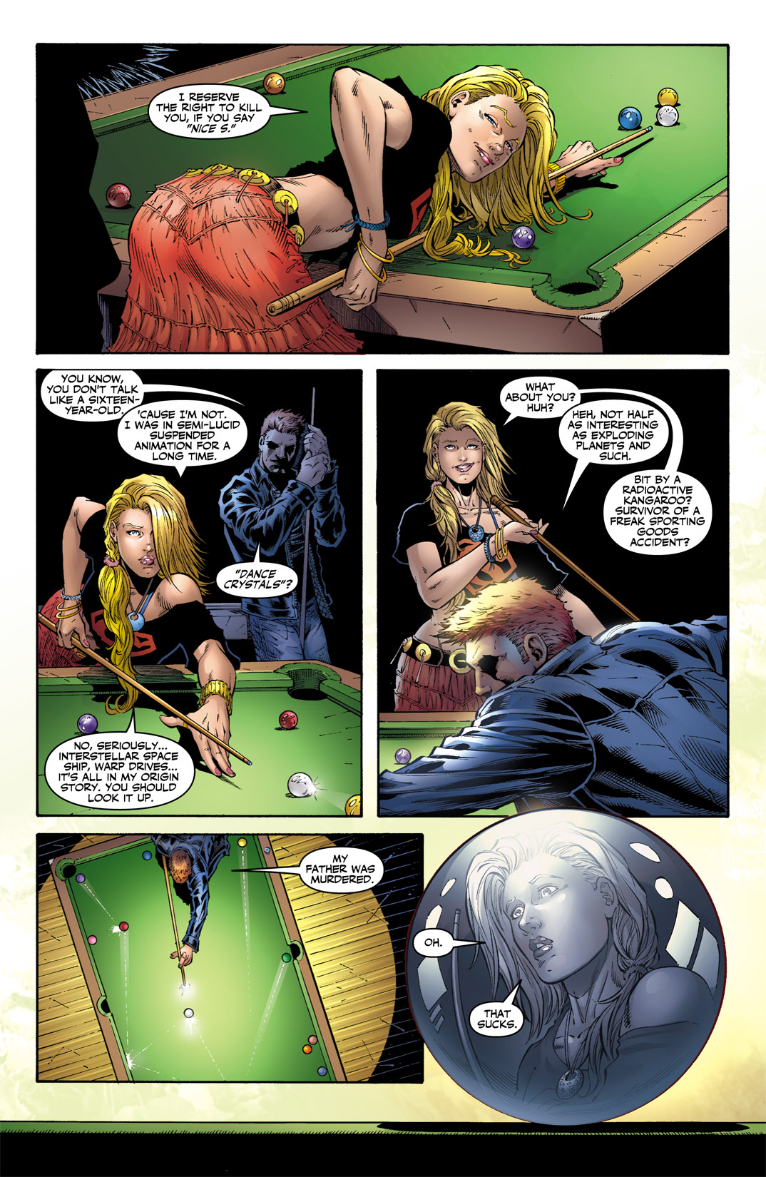 Read online Supergirl (2005) comic -  Issue #9 - 10