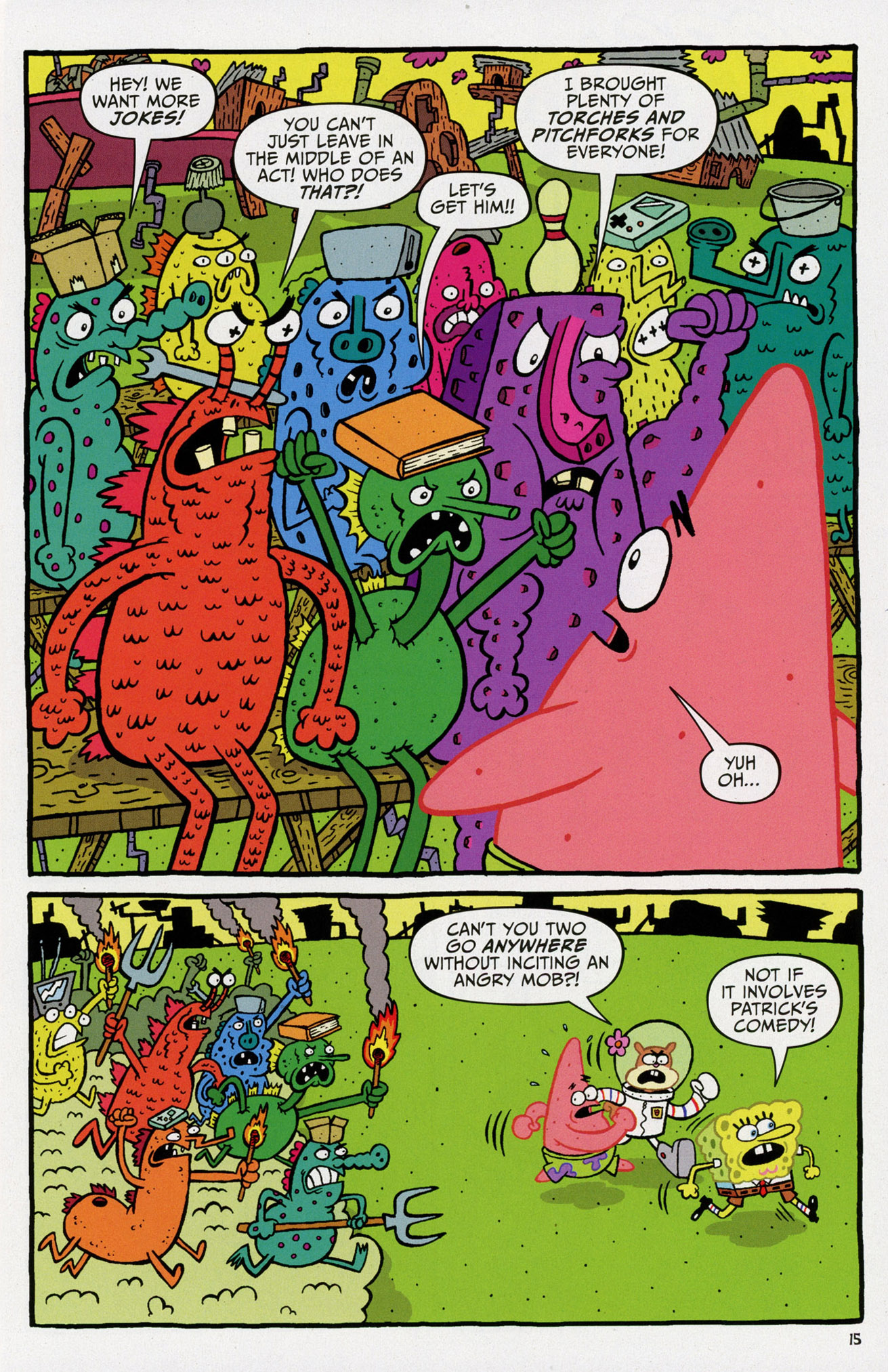 Read online SpongeBob Comics comic -  Issue #52 - 17