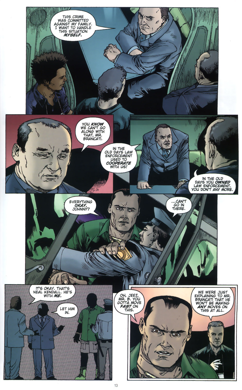 Read online CSI: Crime Scene Investigation: Thicker Than Blood comic -  Issue # Full - 15