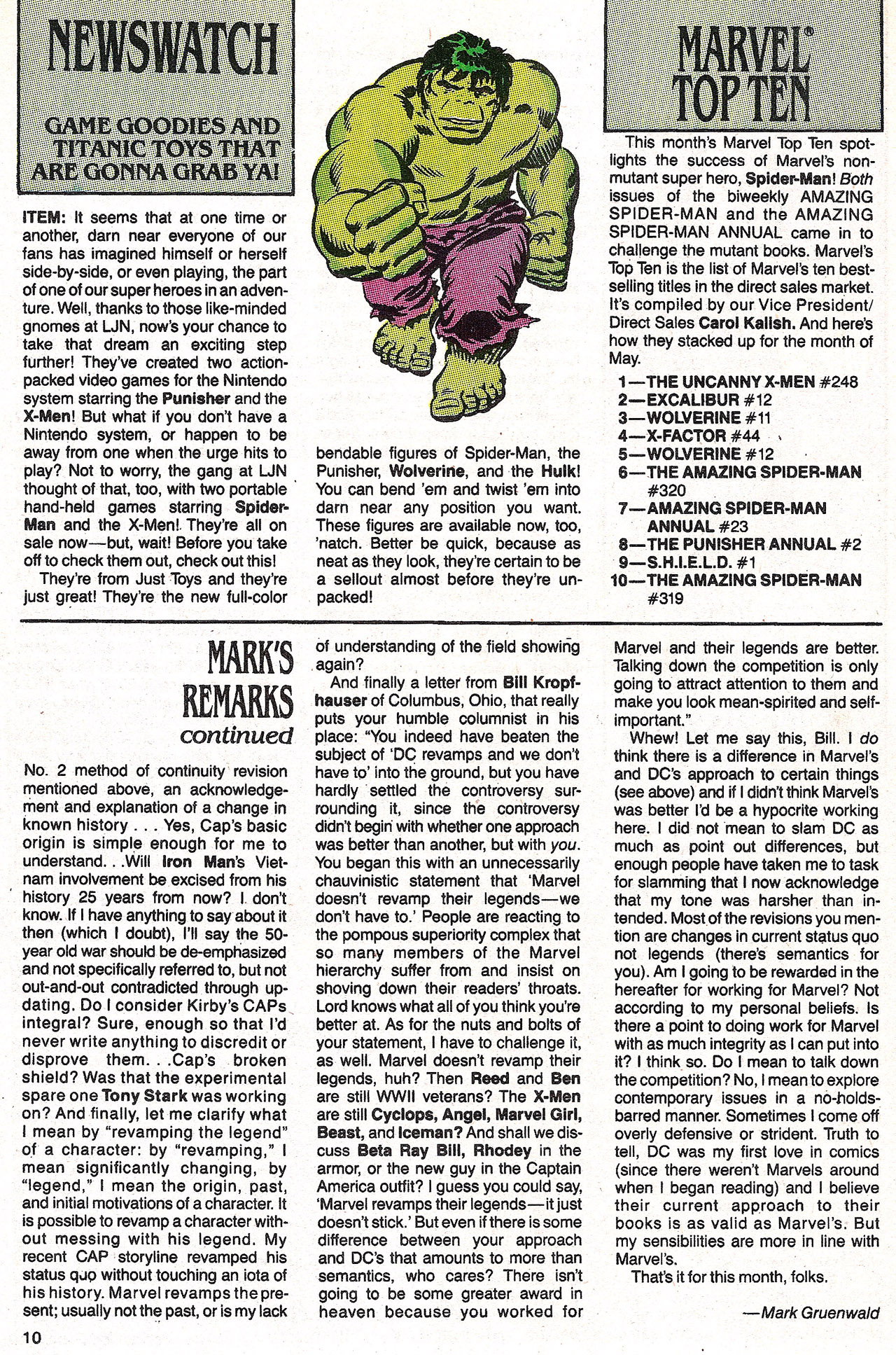 Read online Marvel Age comic -  Issue #82 - 12