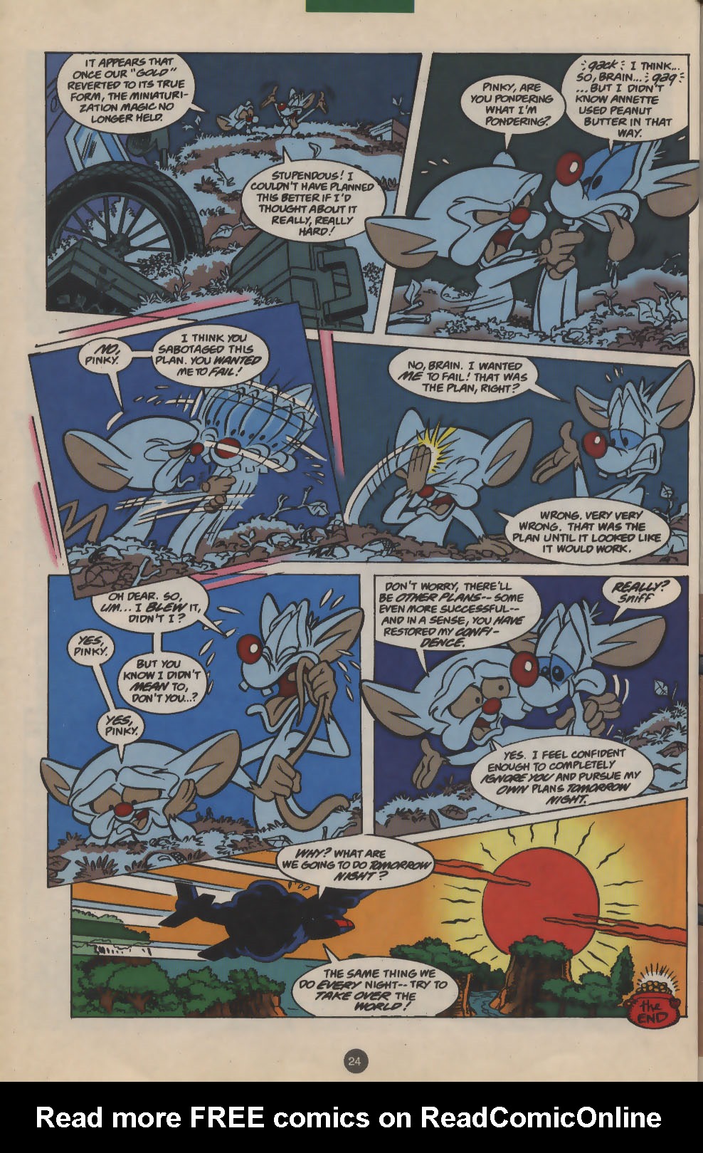 Read online Pinky and The Brain comic -  Issue #4 - 19