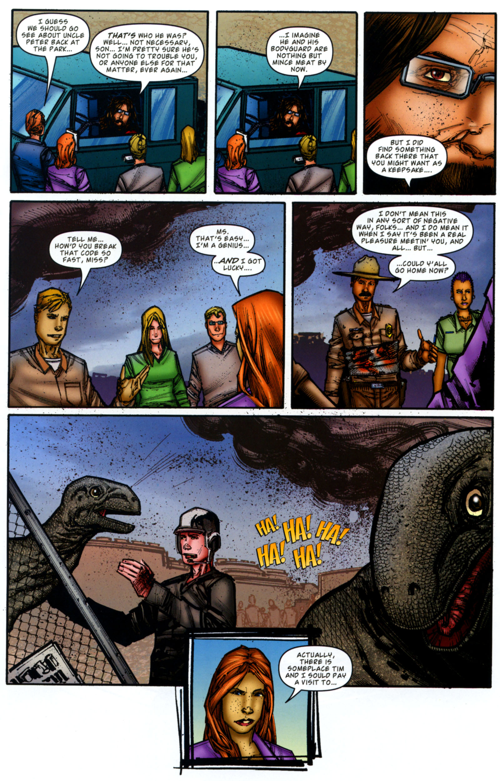 Read online Jurassic Park (2010) comic -  Issue #5 - 23
