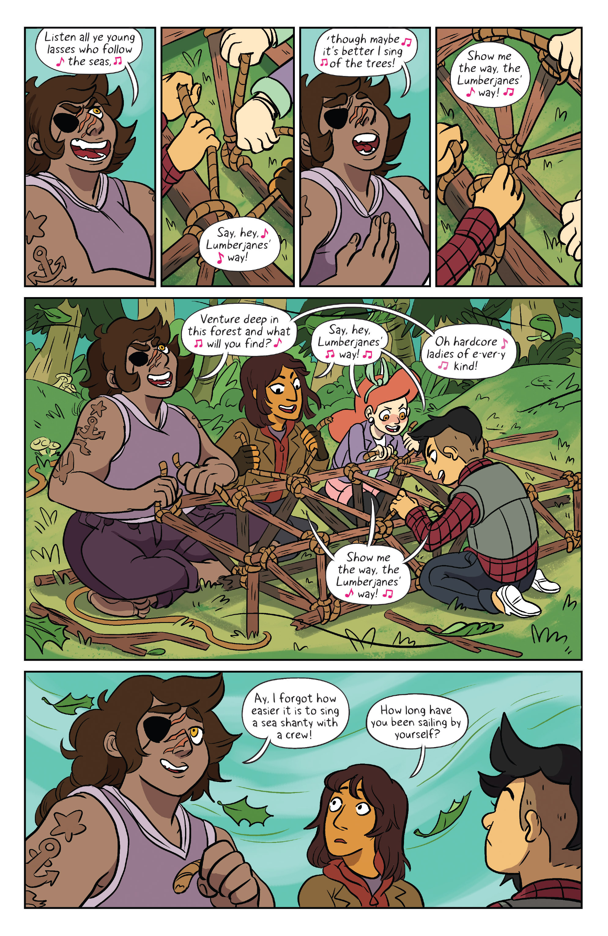 Read online Lumberjanes Vol. 6 comic -  Issue # TPB - 39