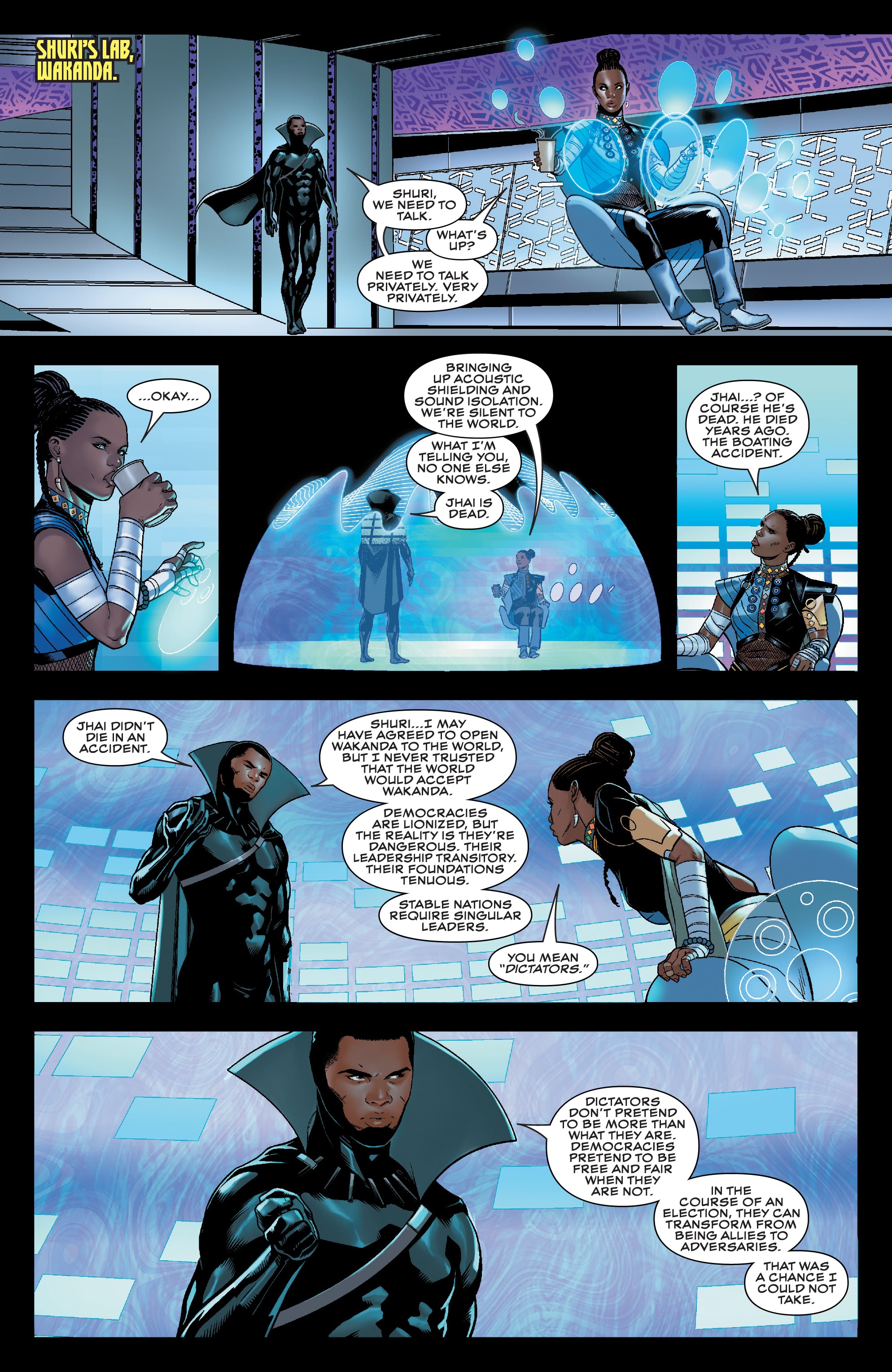 Read online Black Panther (2021) comic -  Issue #1 - 25