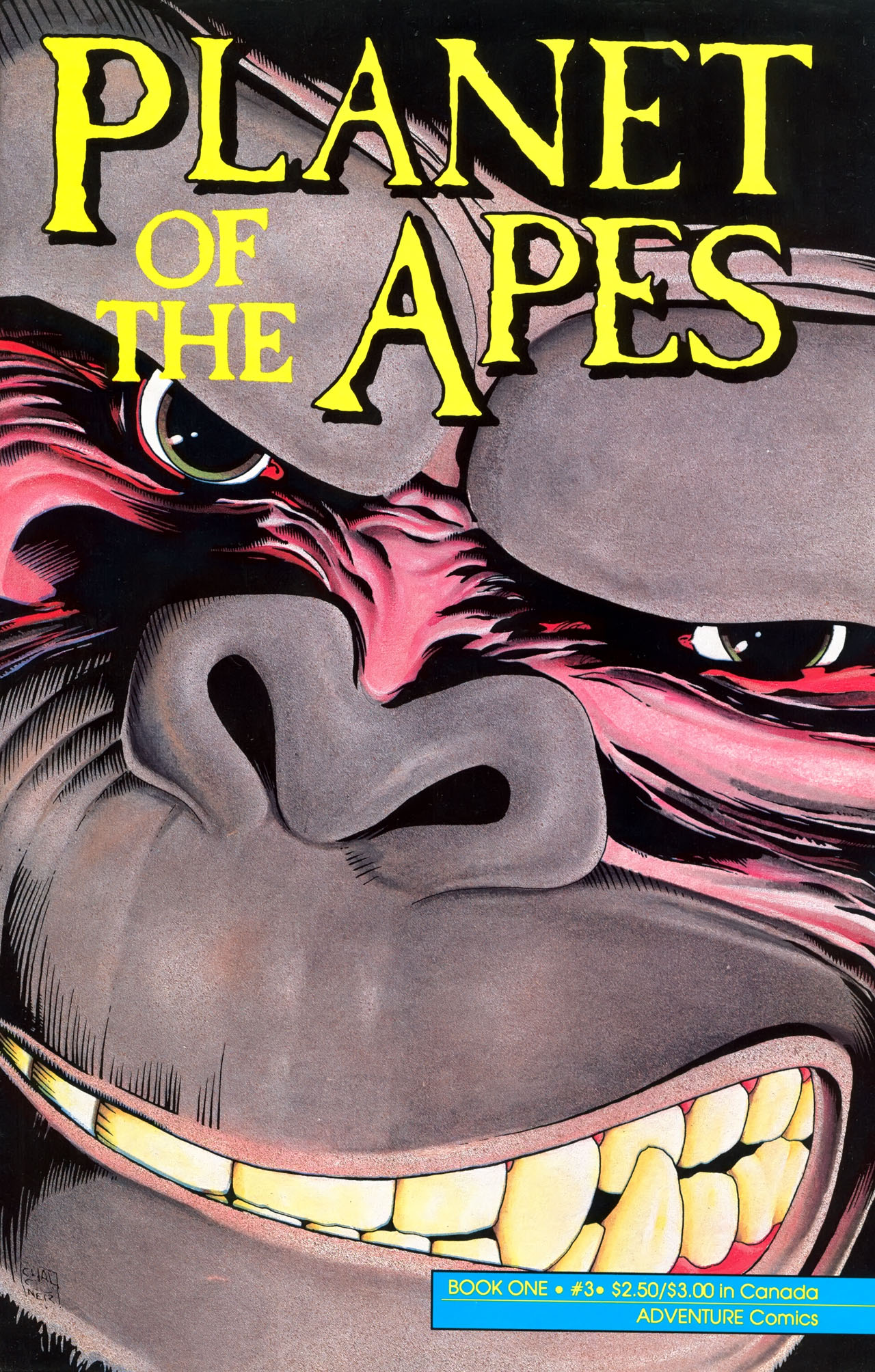 Read online Planet of the Apes (1990) comic -  Issue #3 - 1