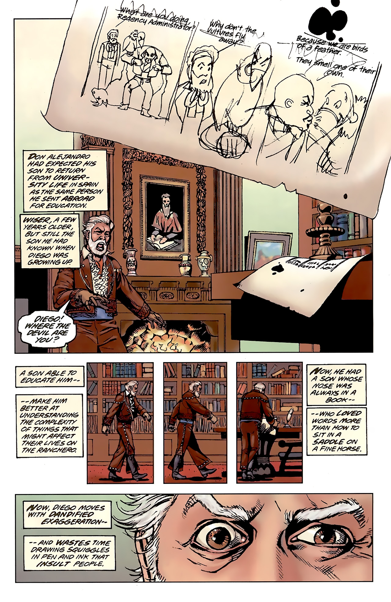 Read online Zorro: Matanzas comic -  Issue #1 - 13