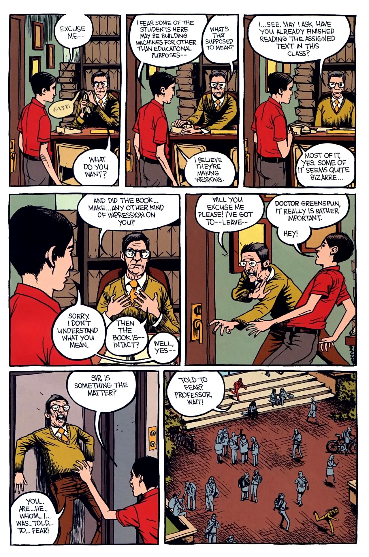 Read online Omega: The Unknown (2007) comic -  Issue #7 - 11