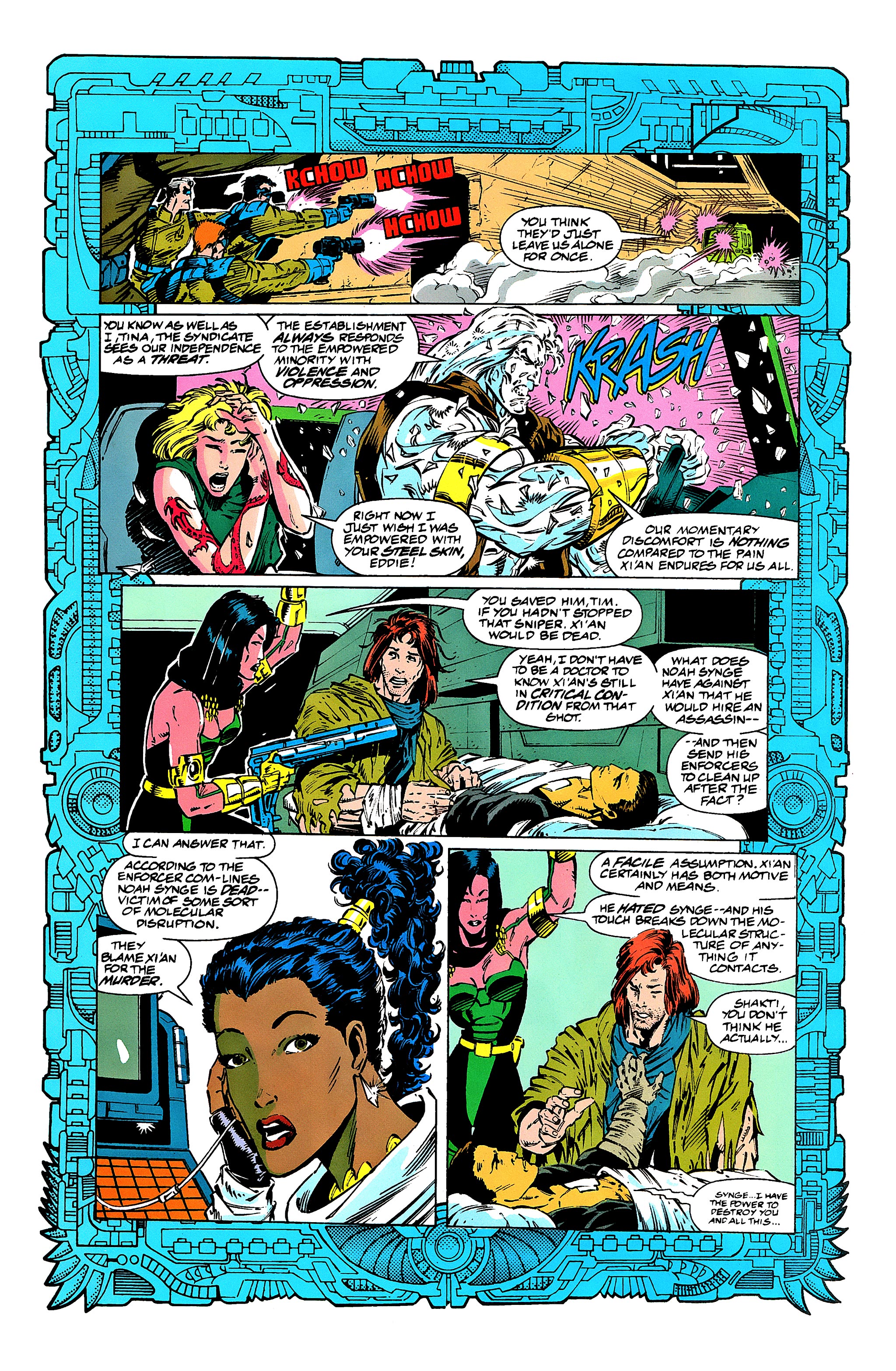 Read online X-Men 2099 comic -  Issue #1 - 28