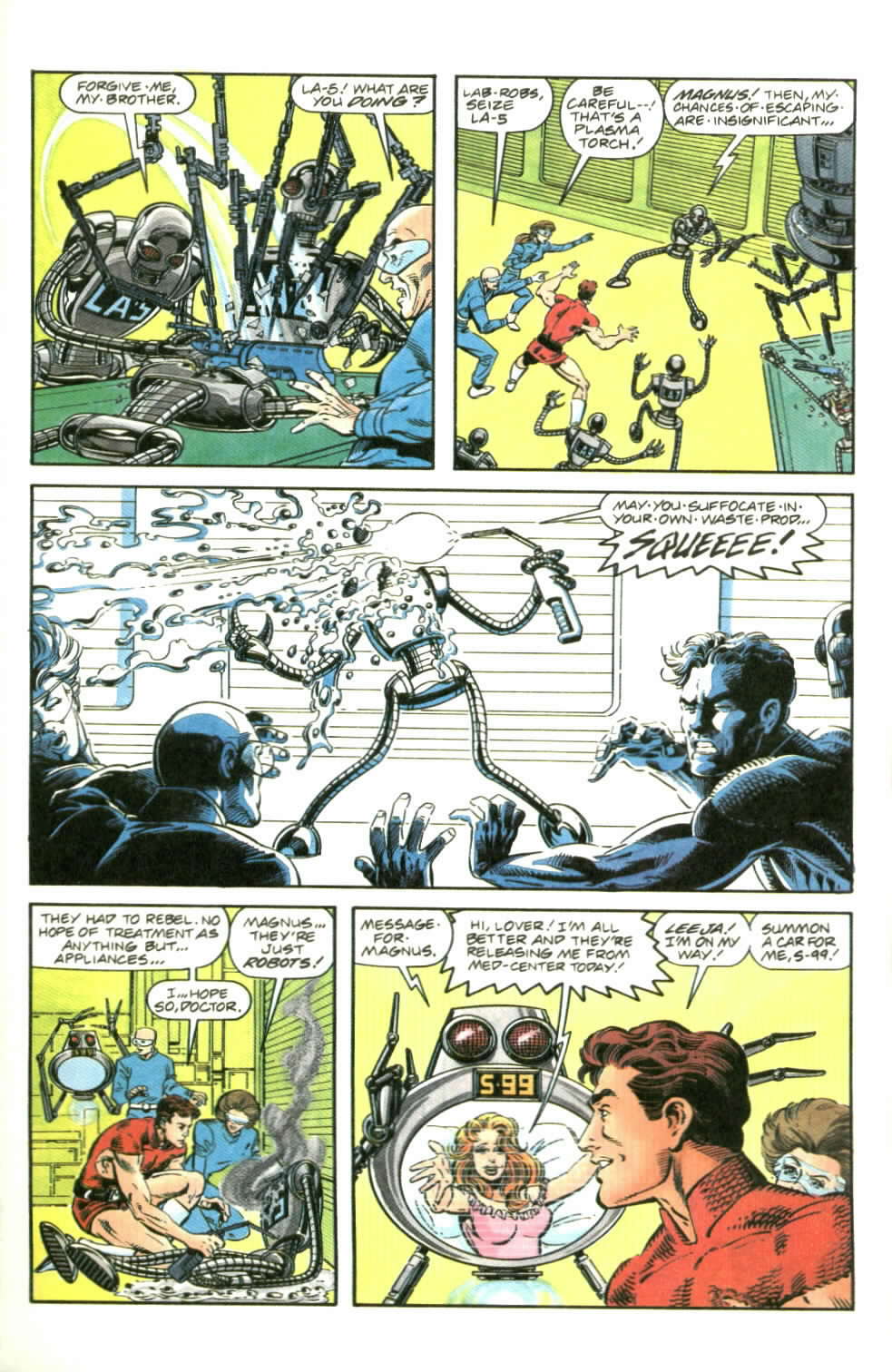 Read online Magnus Robot Fighter (1991) comic -  Issue #2 - 8