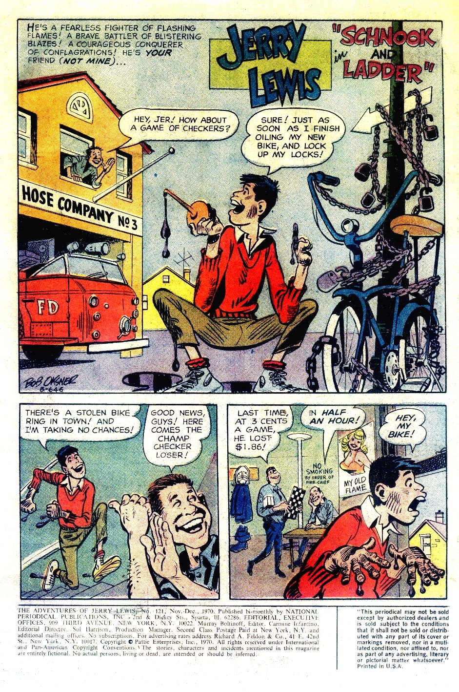 Read online The Adventures of Jerry Lewis comic -  Issue #121 - 3