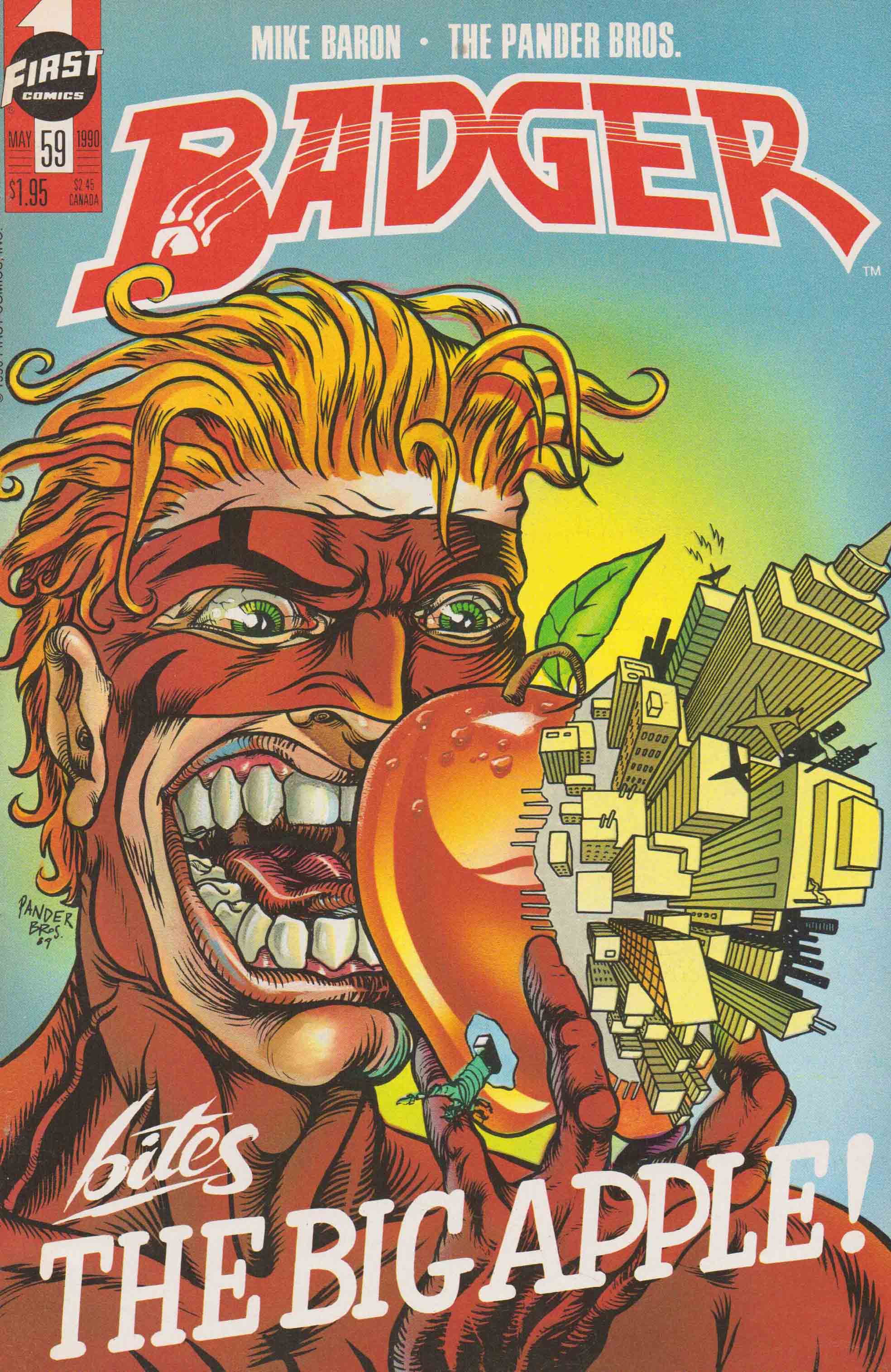 Read online The Badger comic -  Issue #59 - 1