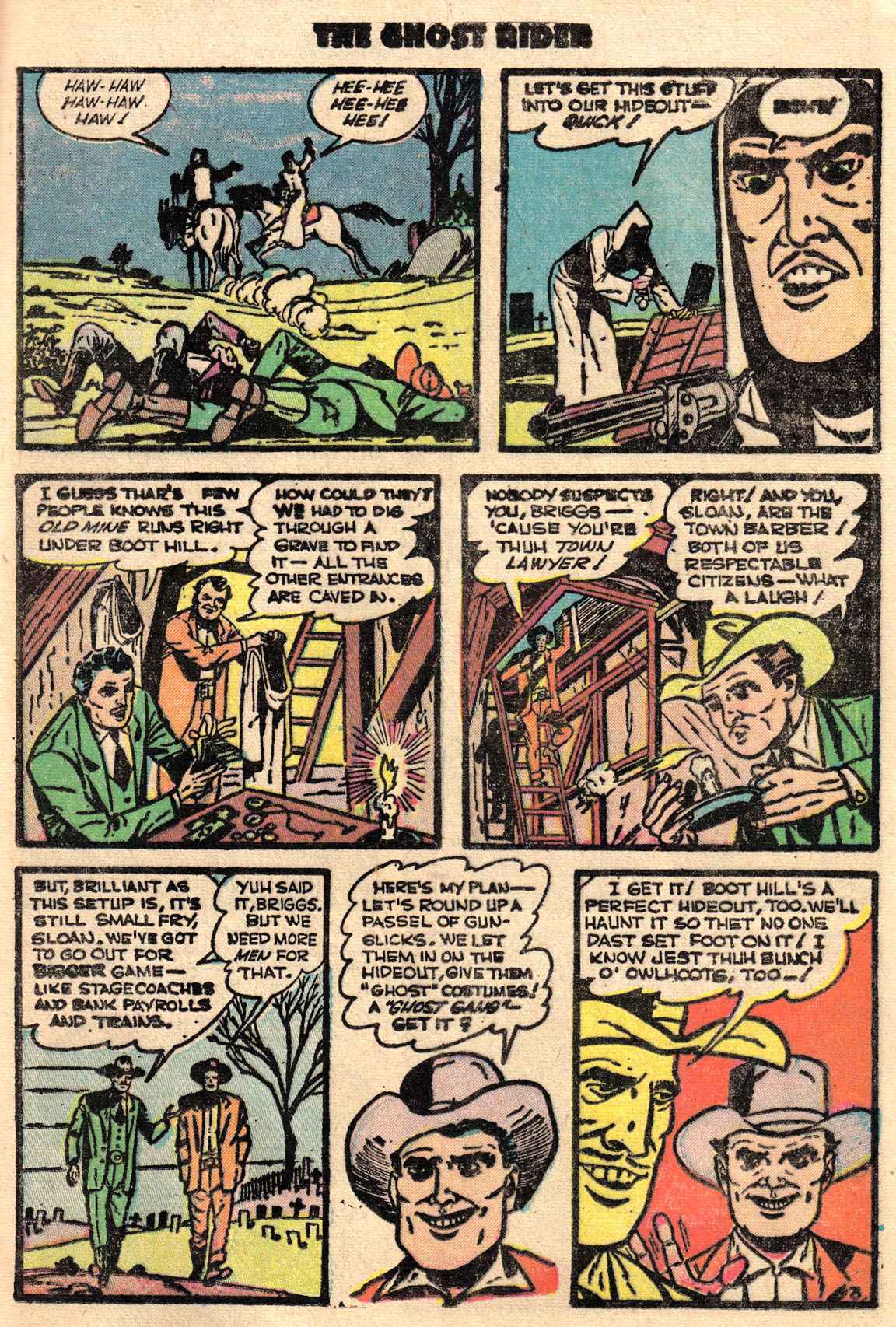 Read online The Ghost Rider (1950) comic -  Issue #4 - 5