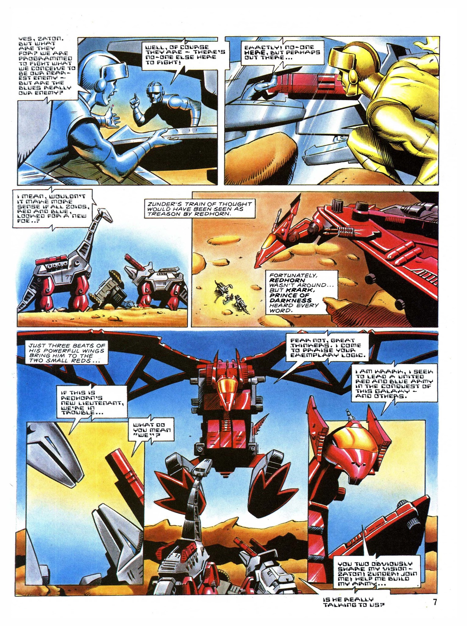 Read online Spider-Man and Zoids comic -  Issue #6 - 7