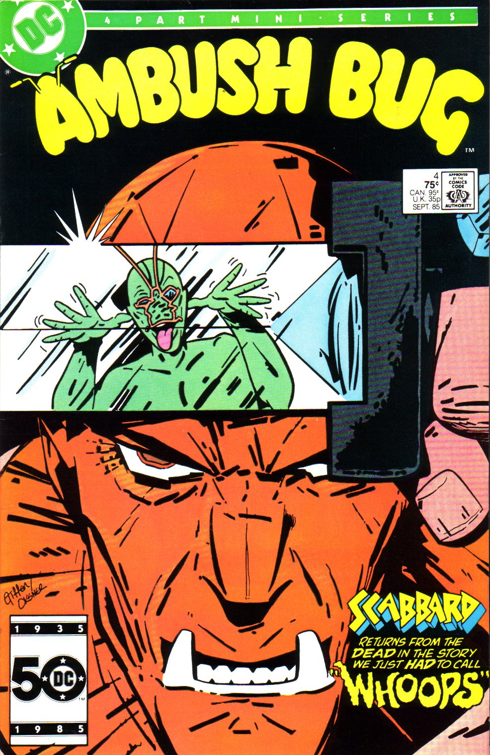 Read online Ambush Bug comic -  Issue #4 - 1