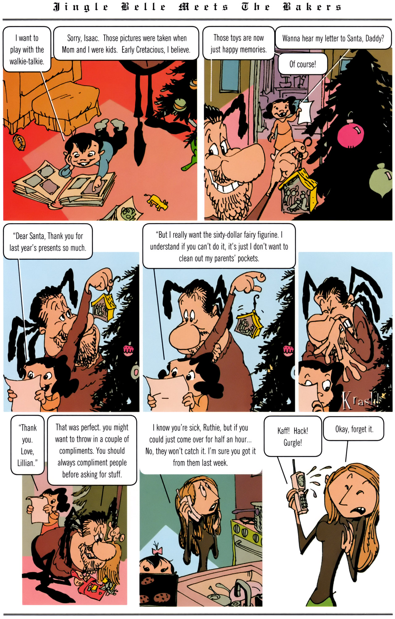 Read online The Bakers Meet Jingle Belle comic -  Issue # Full - 6