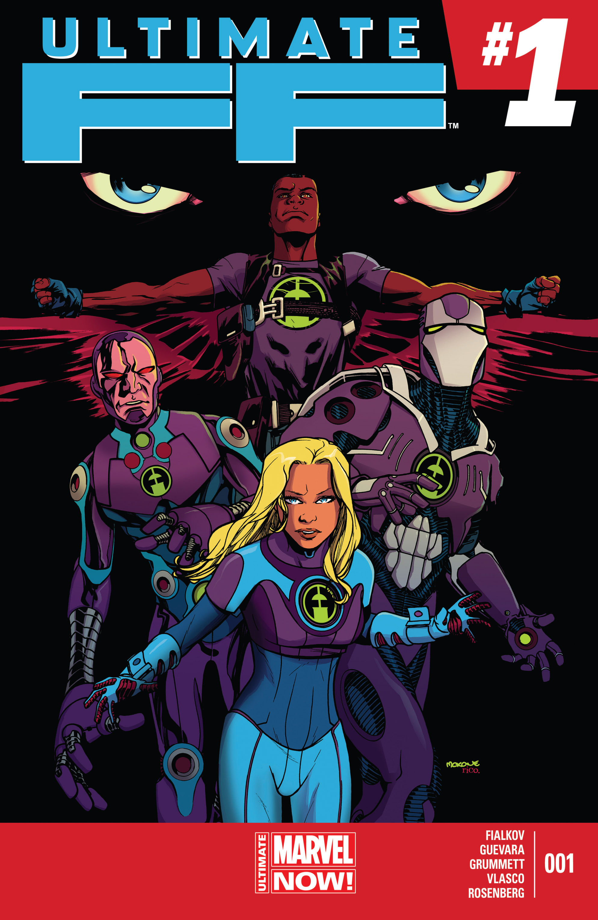 Read online Ultimate FF comic -  Issue #1 - 1