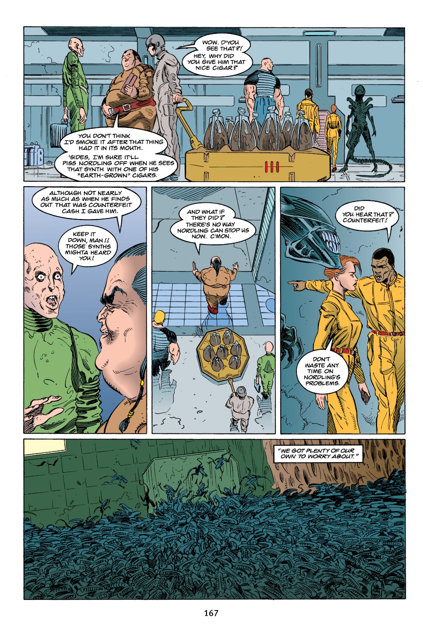 Read online Aliens Omnibus comic -  Issue # TPB 4 - 167