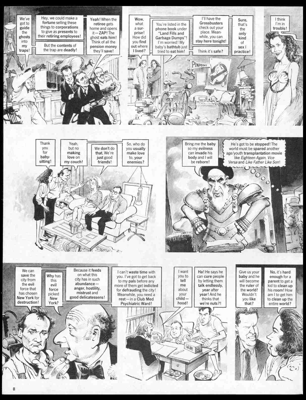 Read online MAD comic -  Issue #290 - 10