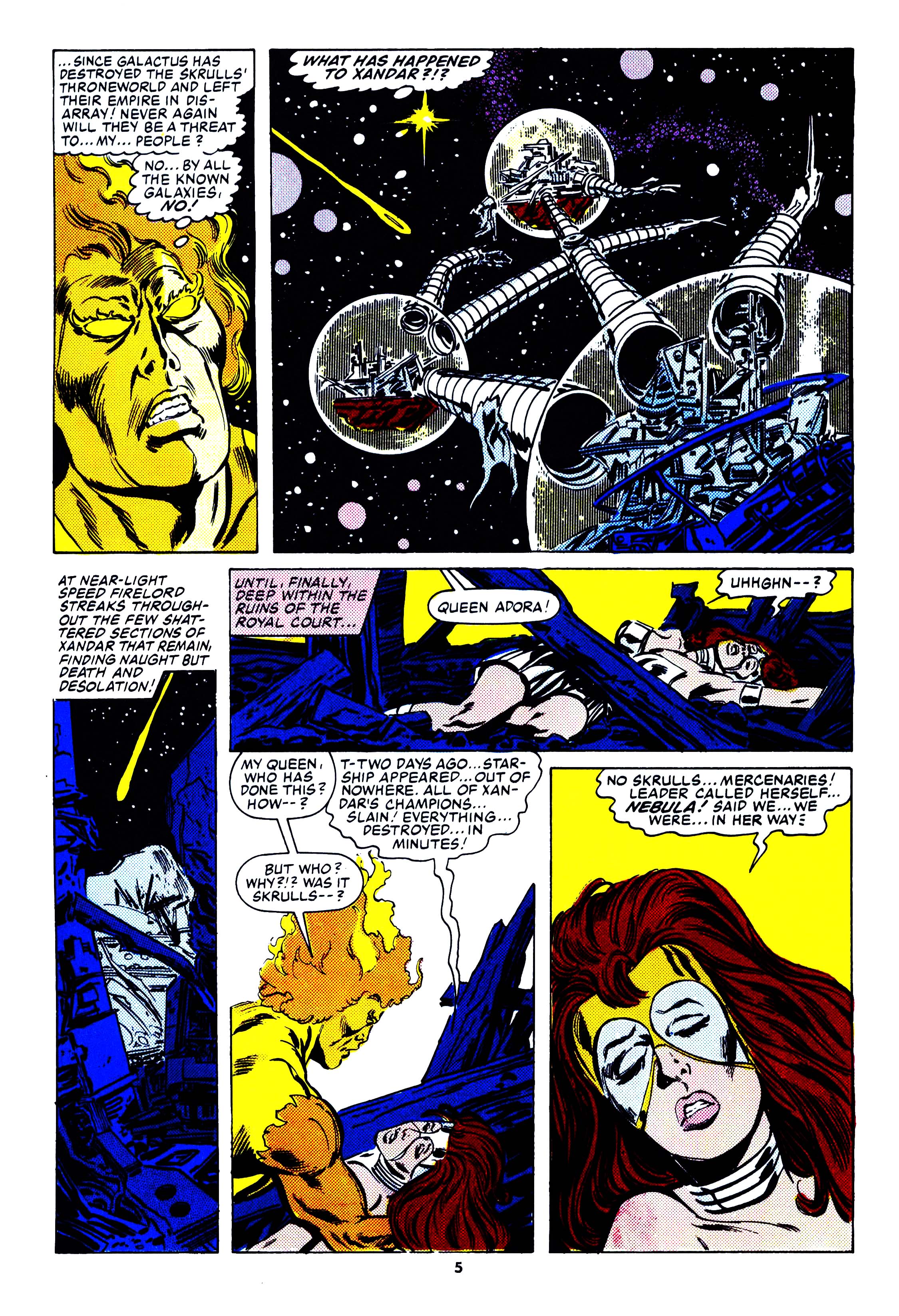 Read online Secret Wars (1985) comic -  Issue #50 - 5
