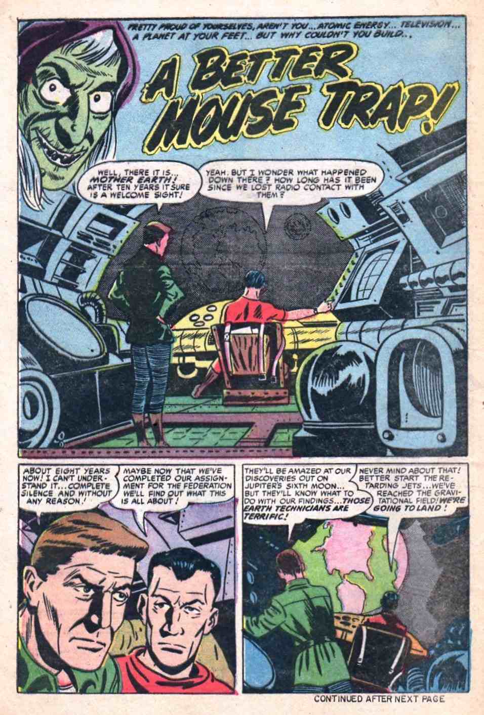 Read online Weird Mysteries (1952) comic -  Issue #10 - 28