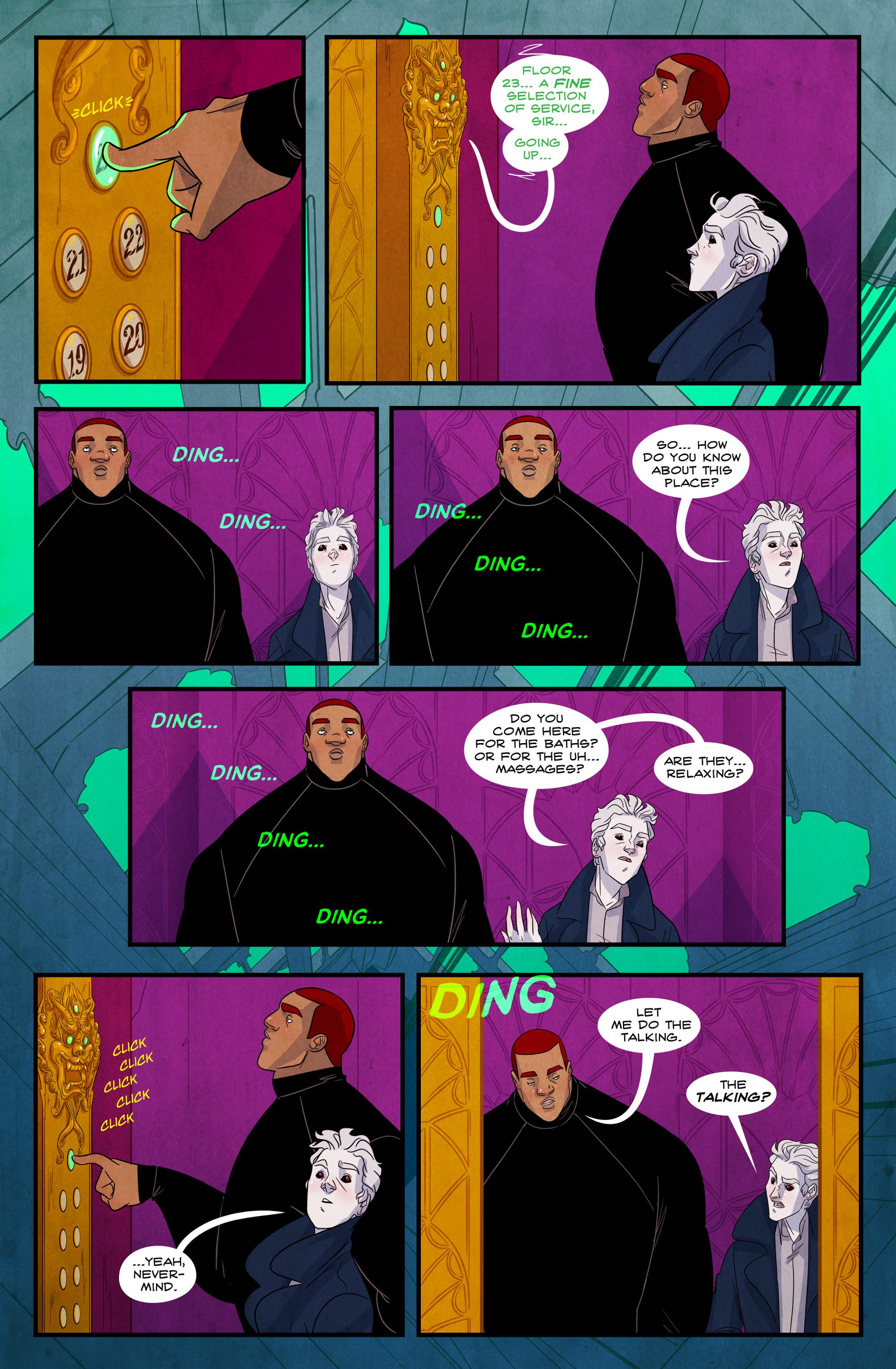 Read online Hex11 comic -  Issue #9 - 4