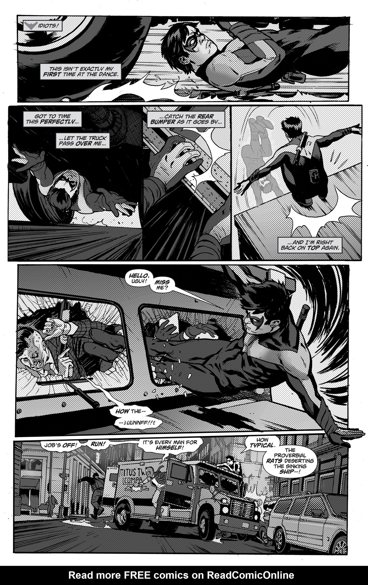 Read online Batman Black and White (2013) comic -  Issue #5 - 35