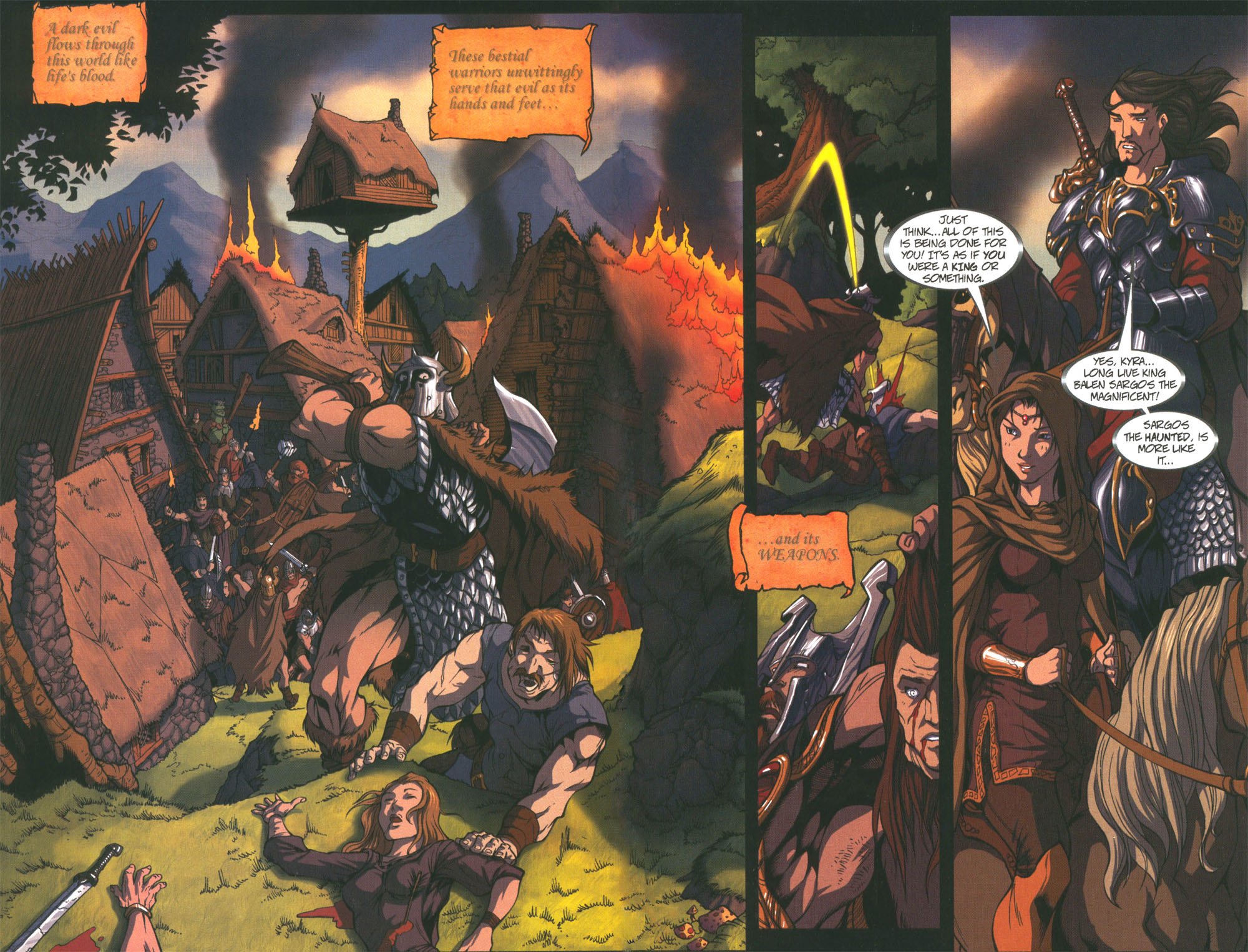 Read online Warlands: Dark Tide Rising comic -  Issue #3 - 4