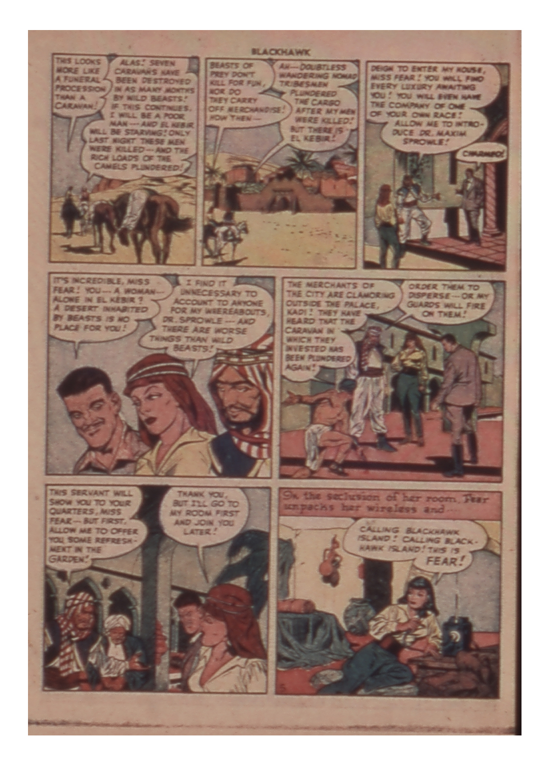 Read online Blackhawk (1957) comic -  Issue #19 - 19