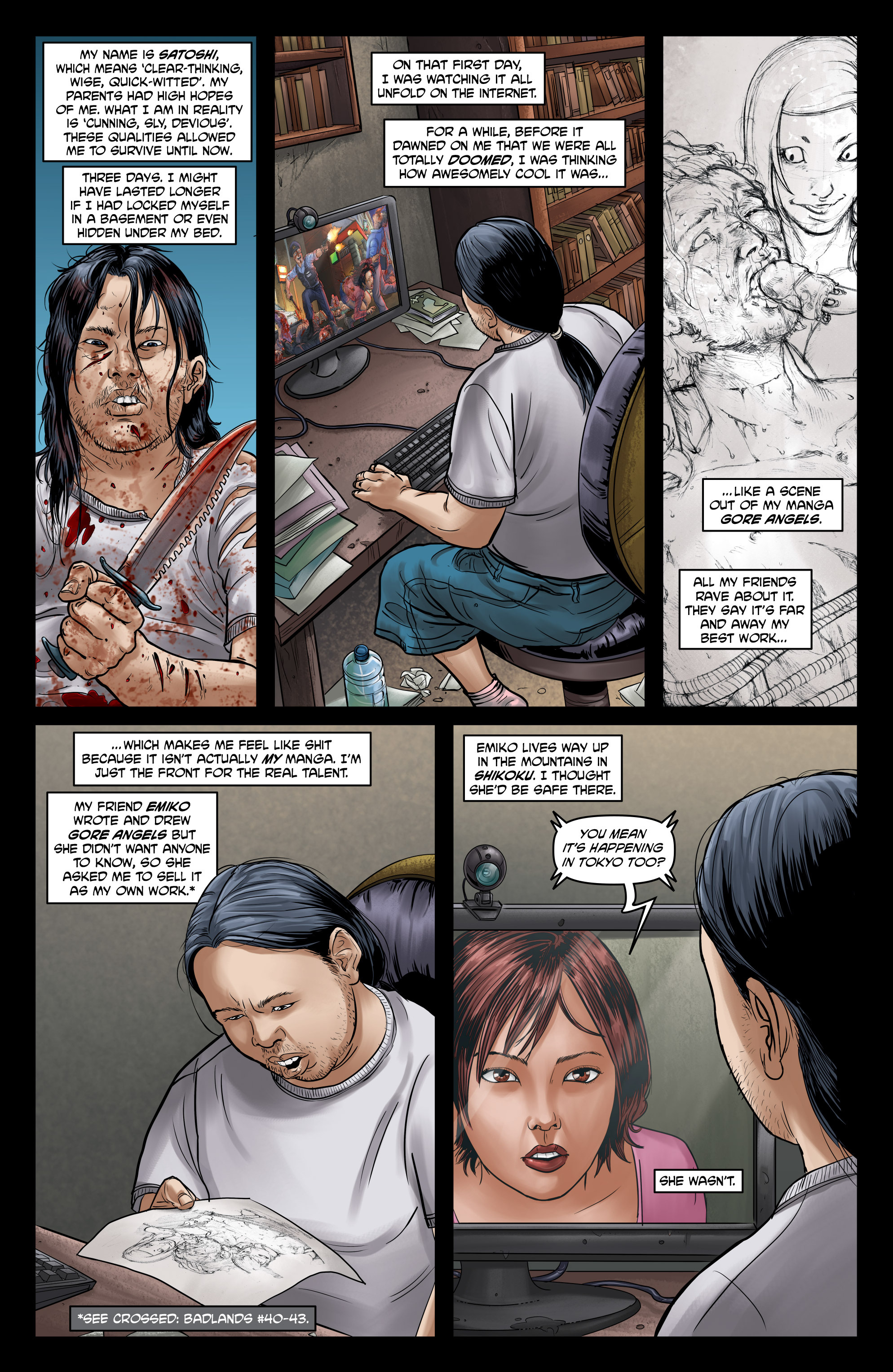 Read online Crossed: Badlands comic -  Issue #71 - 10