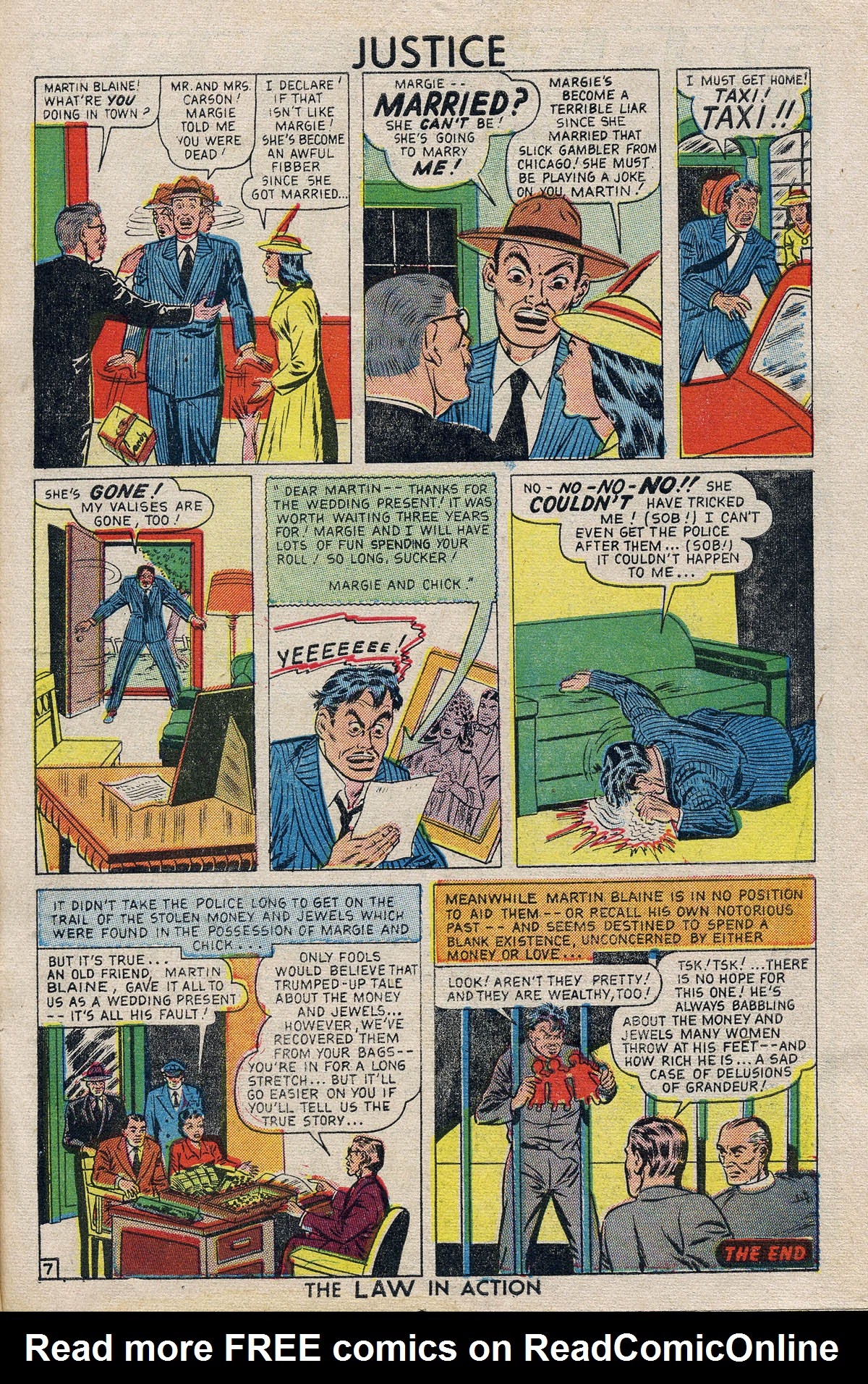 Read online Justice (1947) comic -  Issue #12 - 9
