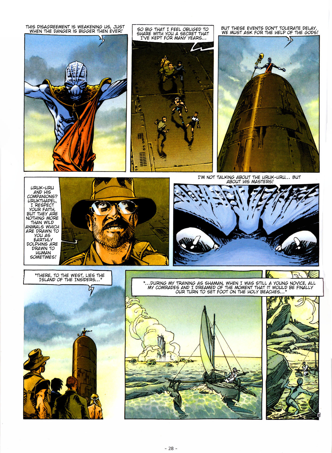 Read online Aquablue comic -  Issue #4 - 29