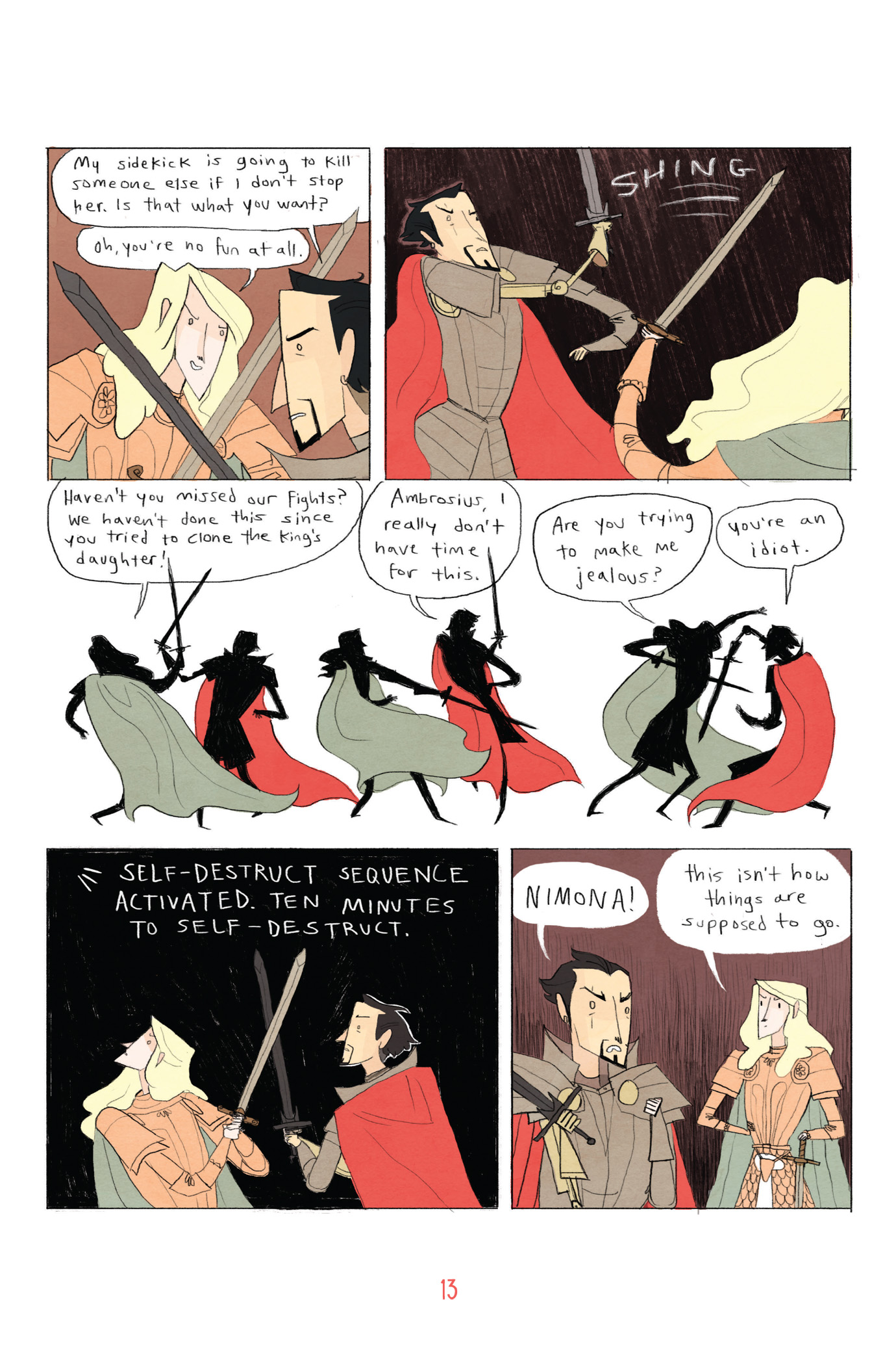 Read online Nimona comic -  Issue # TPB - 19