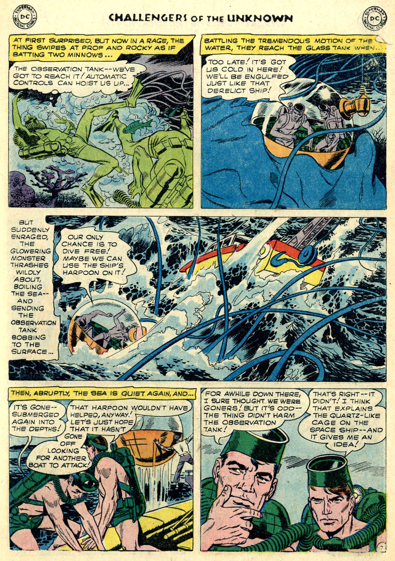 Challengers of the Unknown (1958) Issue #7 #7 - English 9