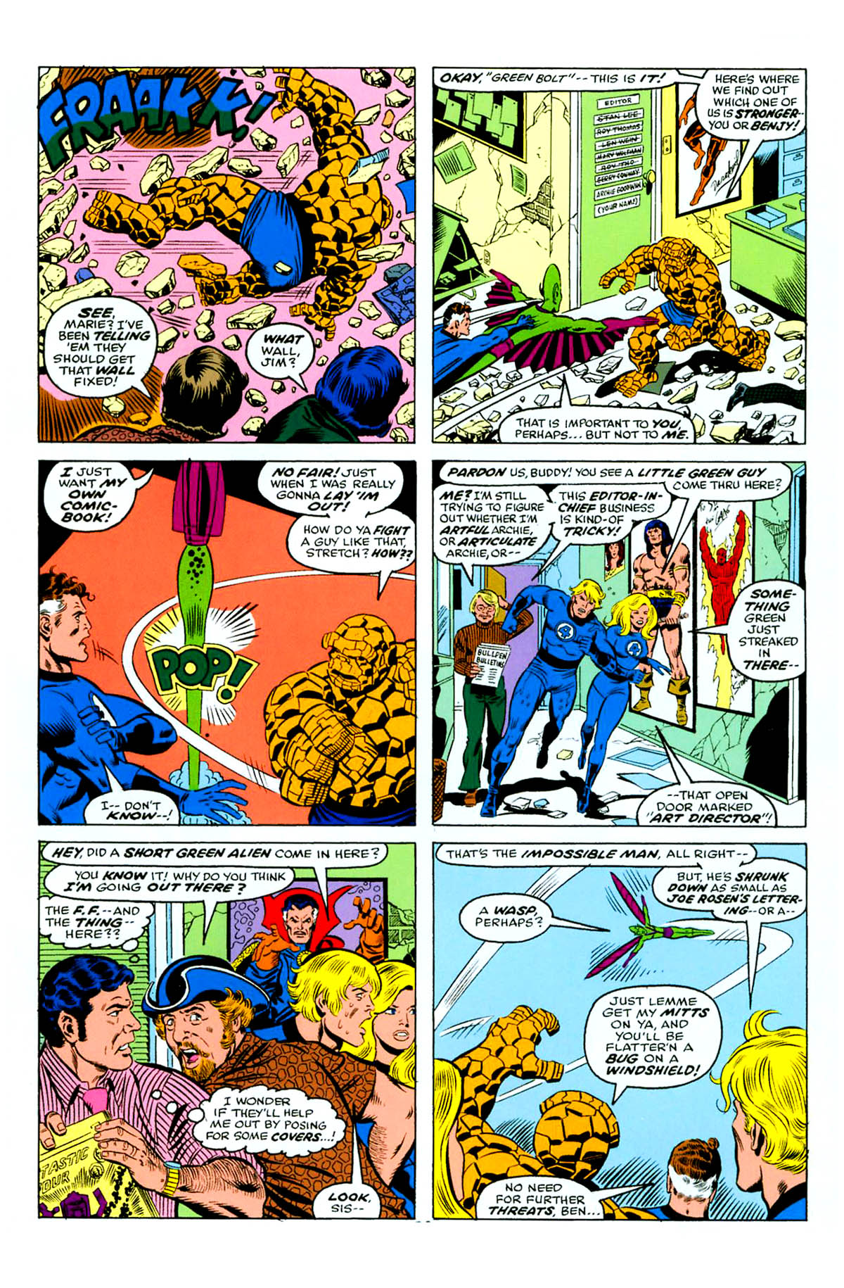 Read online Fantastic Four Visionaries: George Perez comic -  Issue # TPB 1 (Part 2) - 5