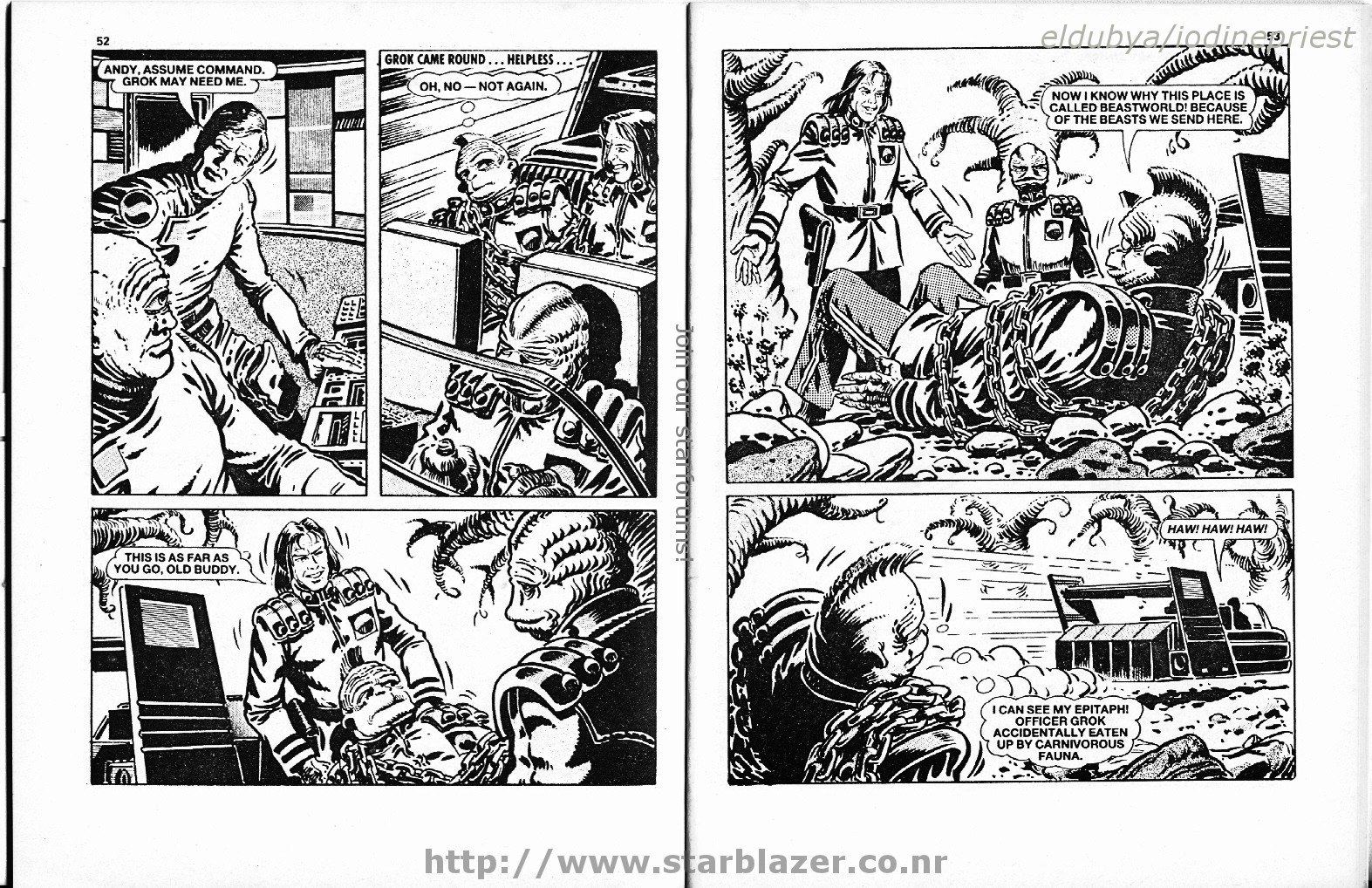 Read online Starblazer comic -  Issue #221 - 28