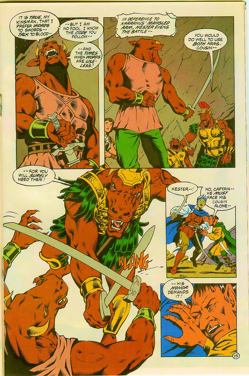 Read online Dragonlance comic -  Issue #27 - 16