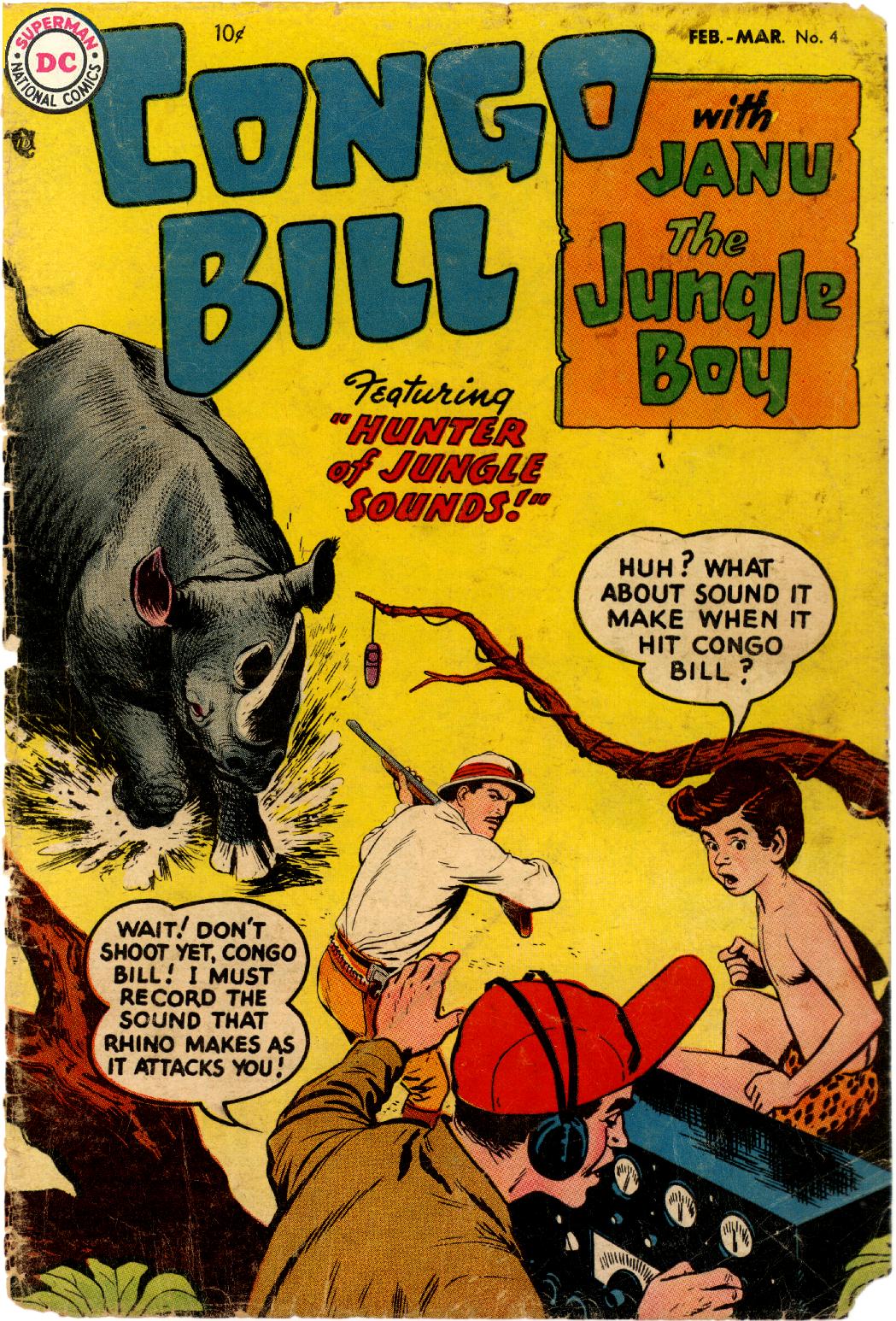 Read online Congo Bill comic -  Issue #4 - 1